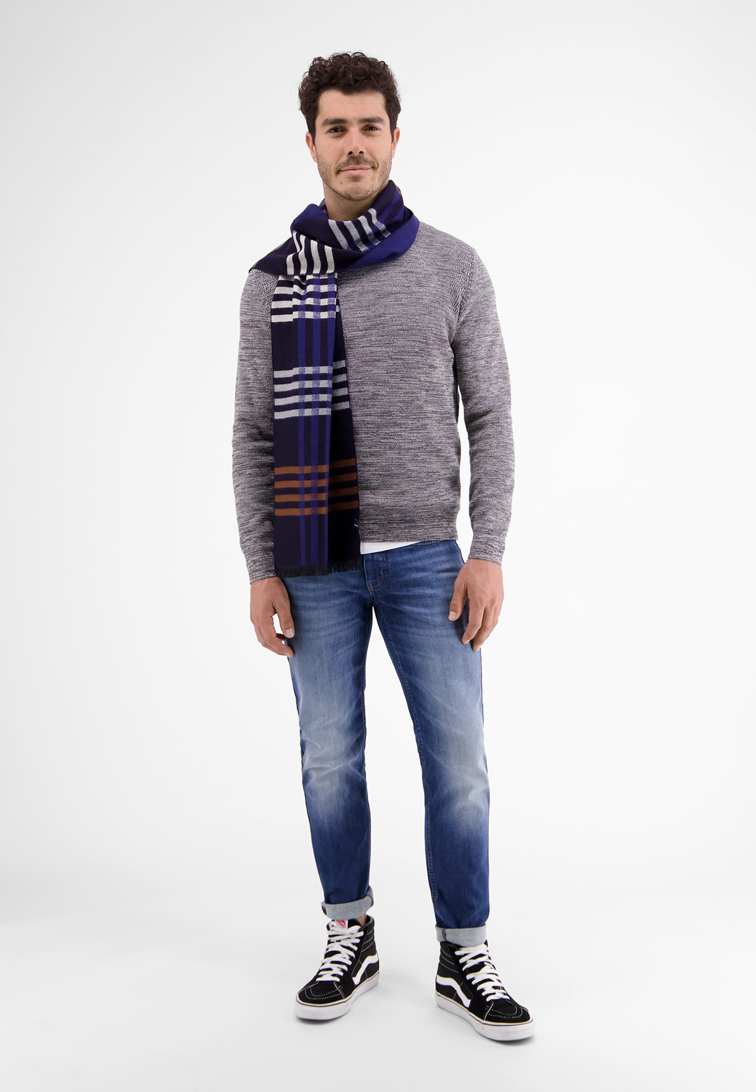 LERROS Strickpullover »LERROS Crewneck Strickpullover«