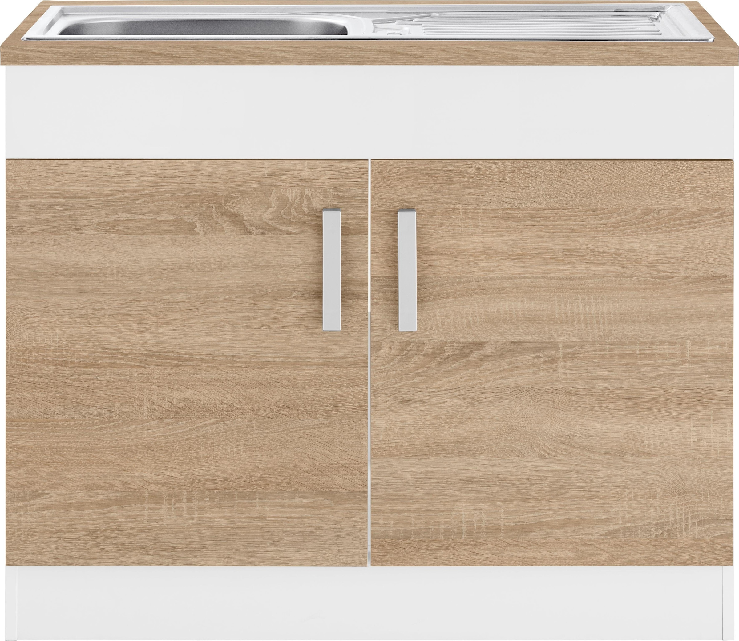 KOCHSTATION Spülenschrank »KS-Gera«, Breite 100 cm