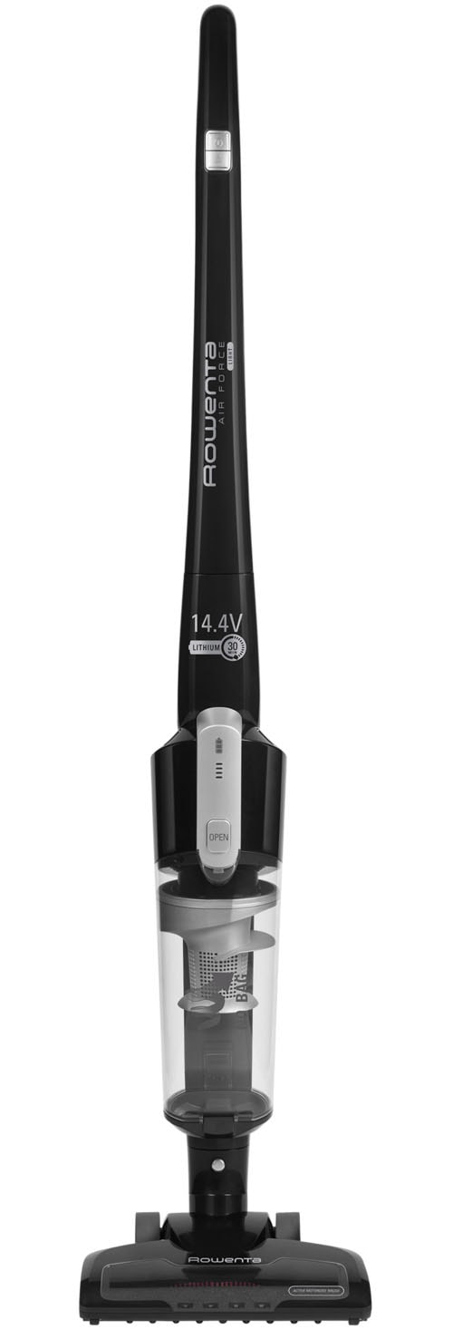 Rowenta Akku-Stielstaubsauger »Air Force Light, kabellos, LED- Düse, beutellos Bodenstaubsauger«, 14,4 Volt Lithiumionen- Akku, leichtes und kompaktes Design, RH6545