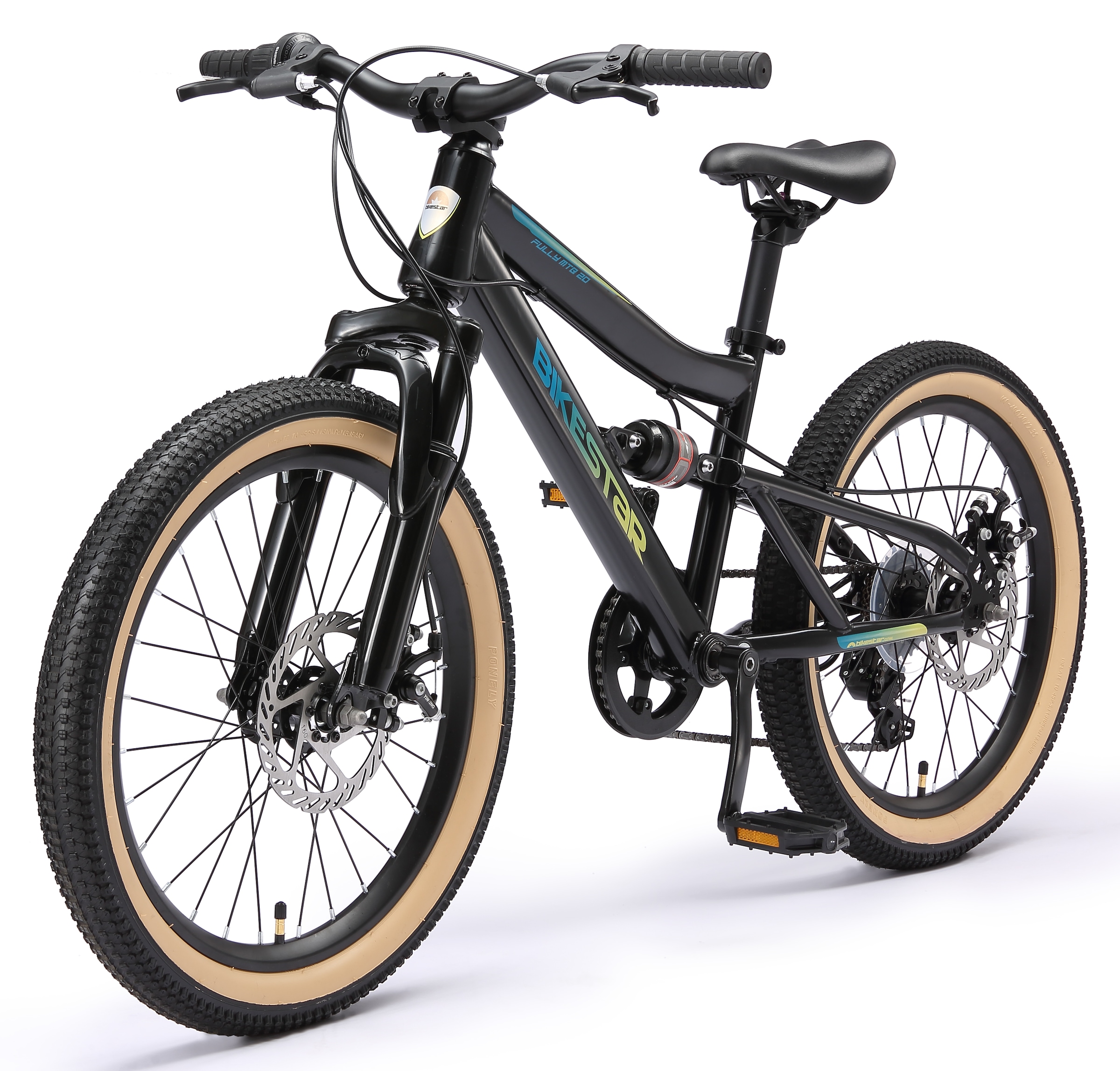 Bikestar Jugendfahrrad 7 Gang Shimano RD-TY21 Schaltwerk Kettenschaltung