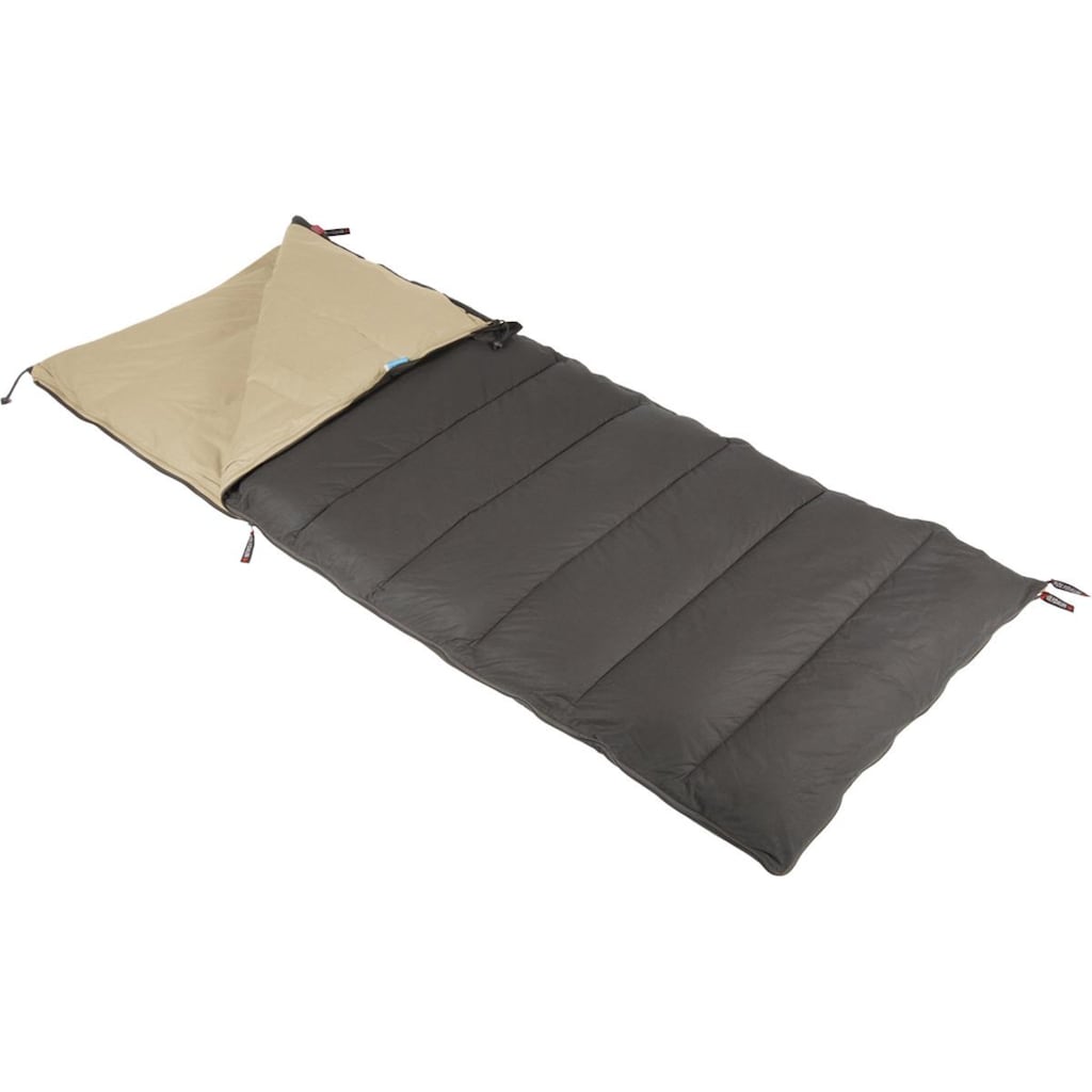 Polydaun Deckenschlafsack »Schlafsack Stern 85x210 cm Antraziet- 4-Jahreszeiten«, (1 tlg.)