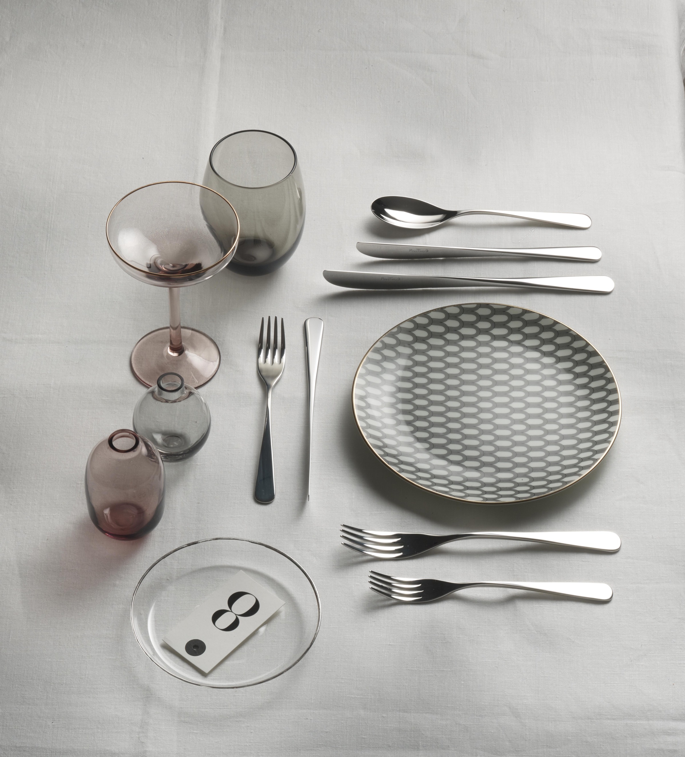 PINTINOX Besteck-Set »Audrey«, (Set, 30 tlg.), Geschmiedet, Made in Italy