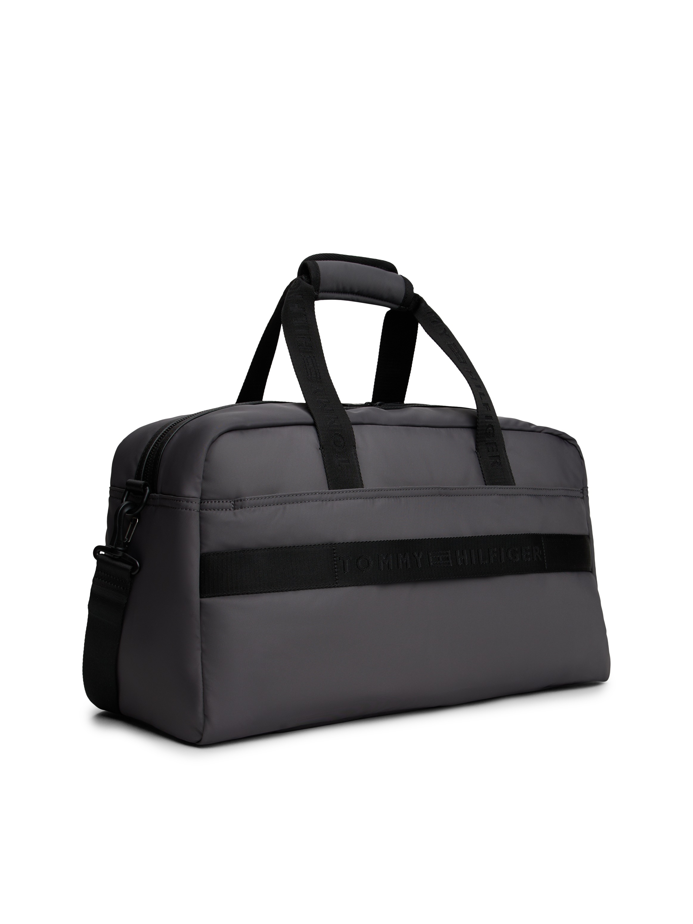 Tommy Hilfiger Weekender »TH REPREVE DUFFLE« , Men Umhängetasche, Reistasche, Urlaubstasche mit Logo-Aufnäher