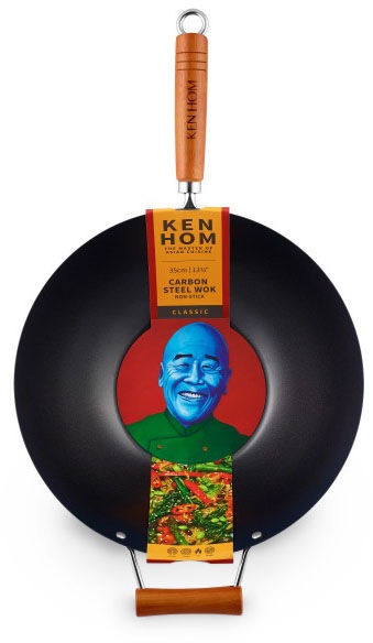 KEN HOM Wok »Classic«, Stahl, (1 tlg.), Ø 31 cm