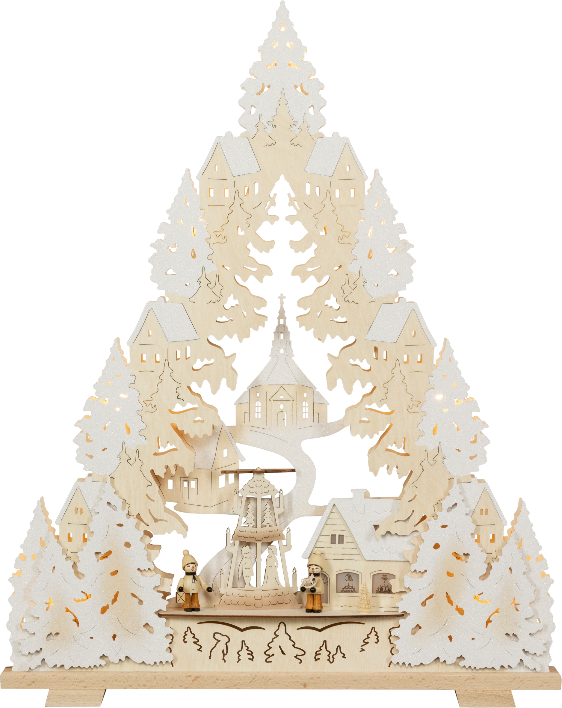 SAICO Original LED Schwibbogen »Premium-Line-Lichterbogen, Seiffener Kirche günstig online kaufen