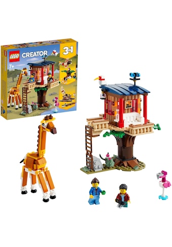 LEGO® Konstruktionsspielsteine »Safari-Baumhaus (31116), LEGO® Creator 3in1«, (397 St.) kaufen