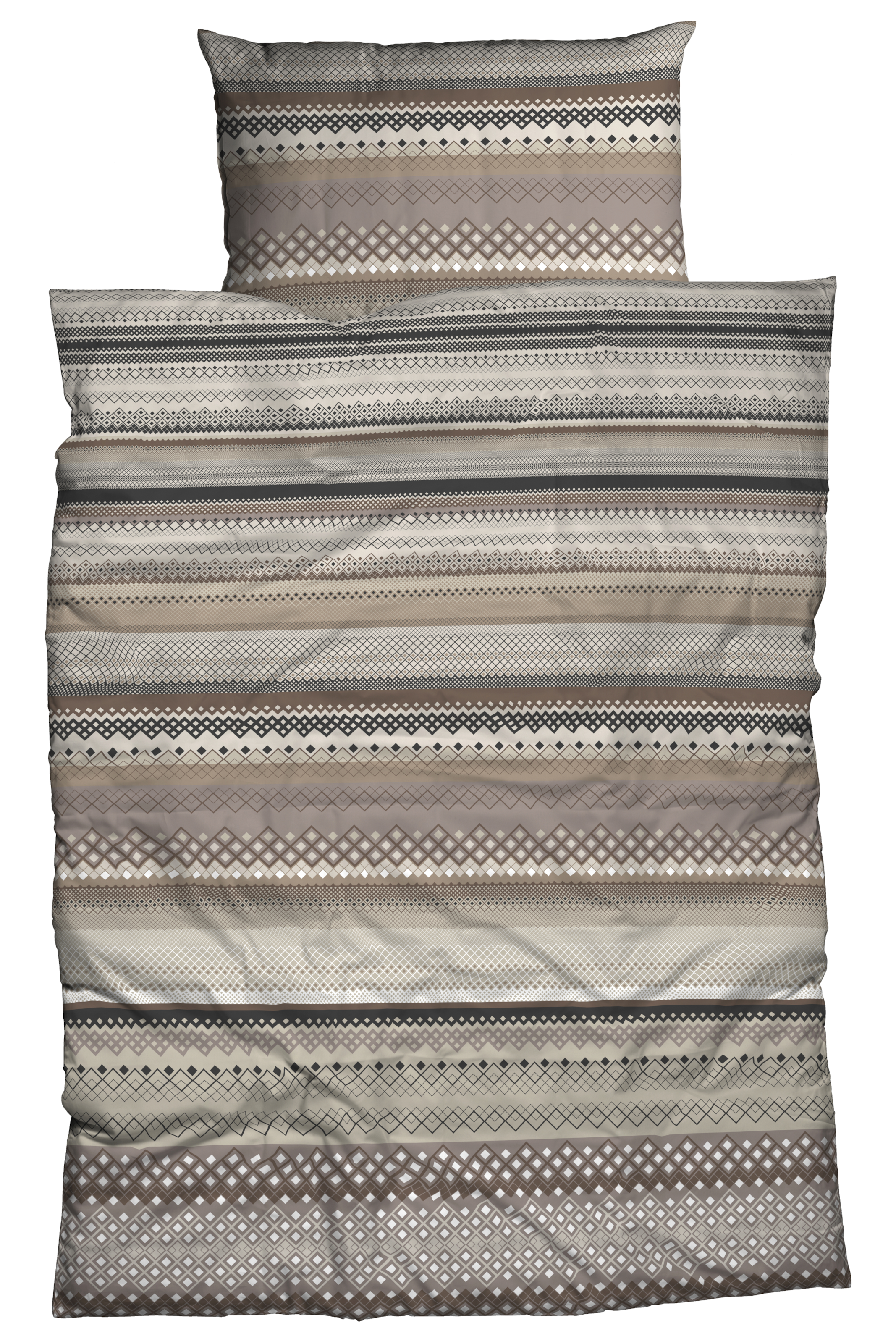 CASATEX Bettwäsche »Alfredo« 2 Stk. tlg. Streifendesign günstig online kaufen