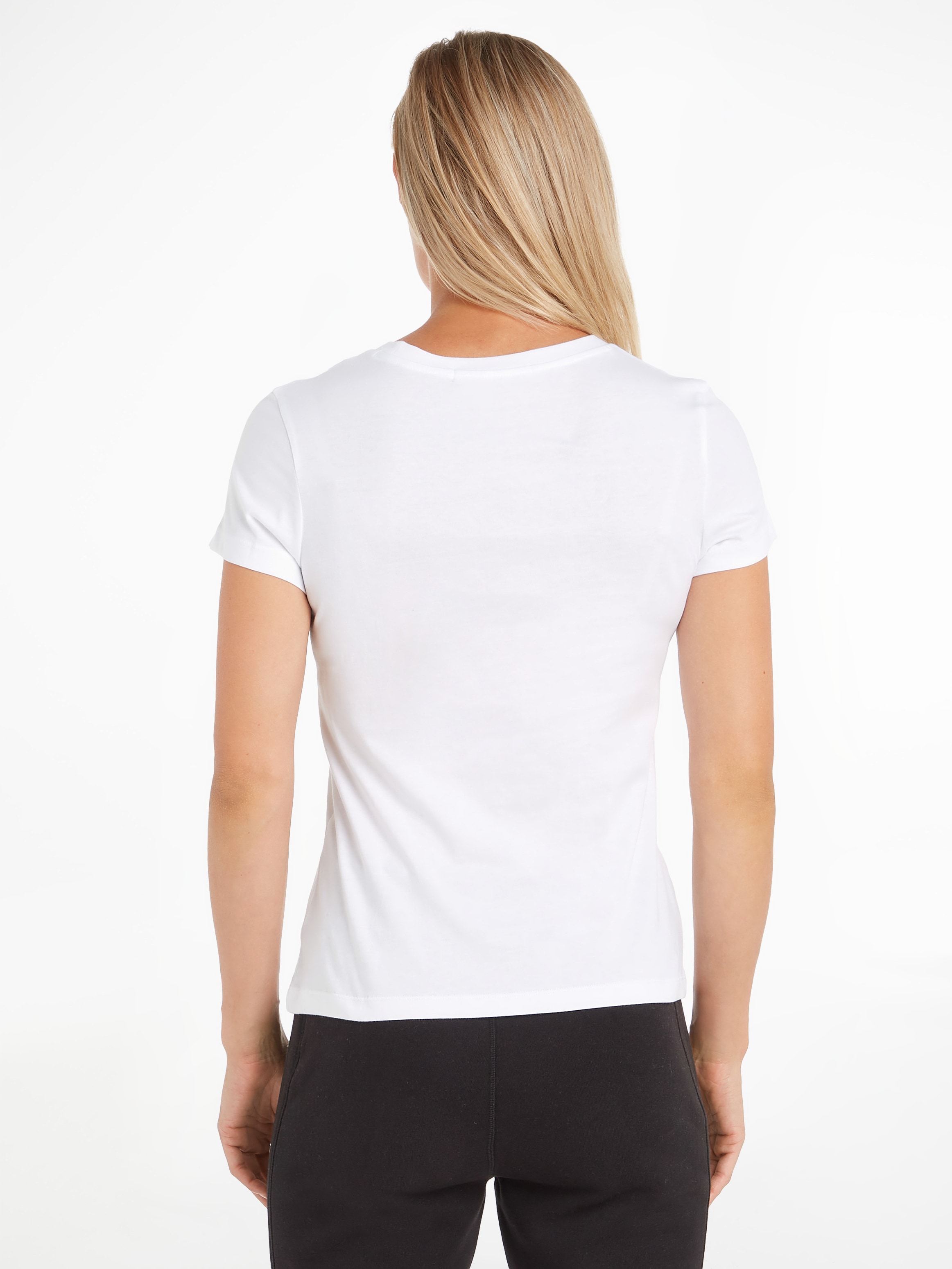 Calvin Klein Jeans T-Shirt »CORE INSTIT LOGO SLIM FIT TEE«, mit CK-Logoschriftzug