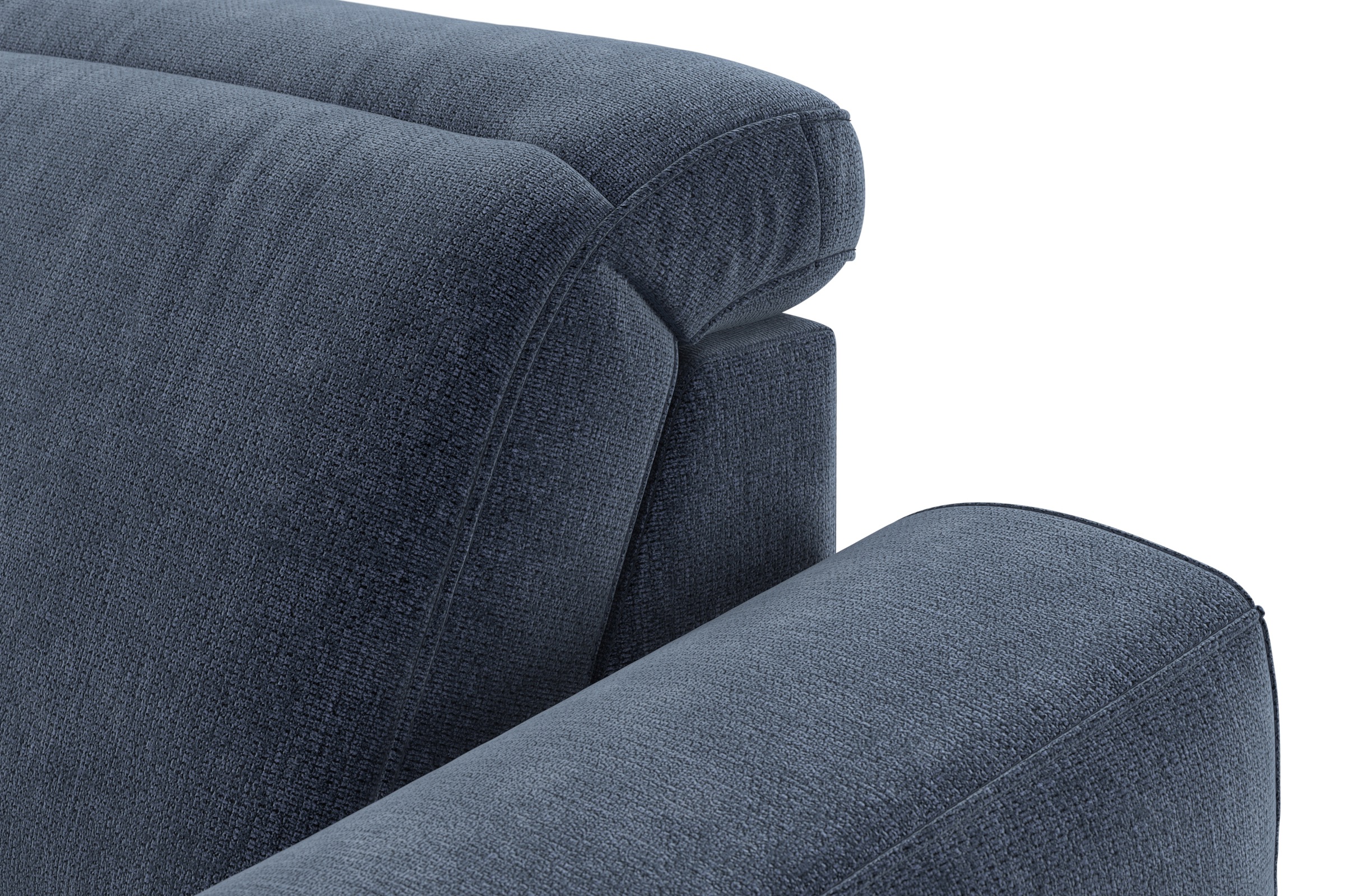 Home affaire Ecksofa »Dundee L-Form«, wahlweise mit Kopfteilverstellung und zusätzlich mit Bettfunktion