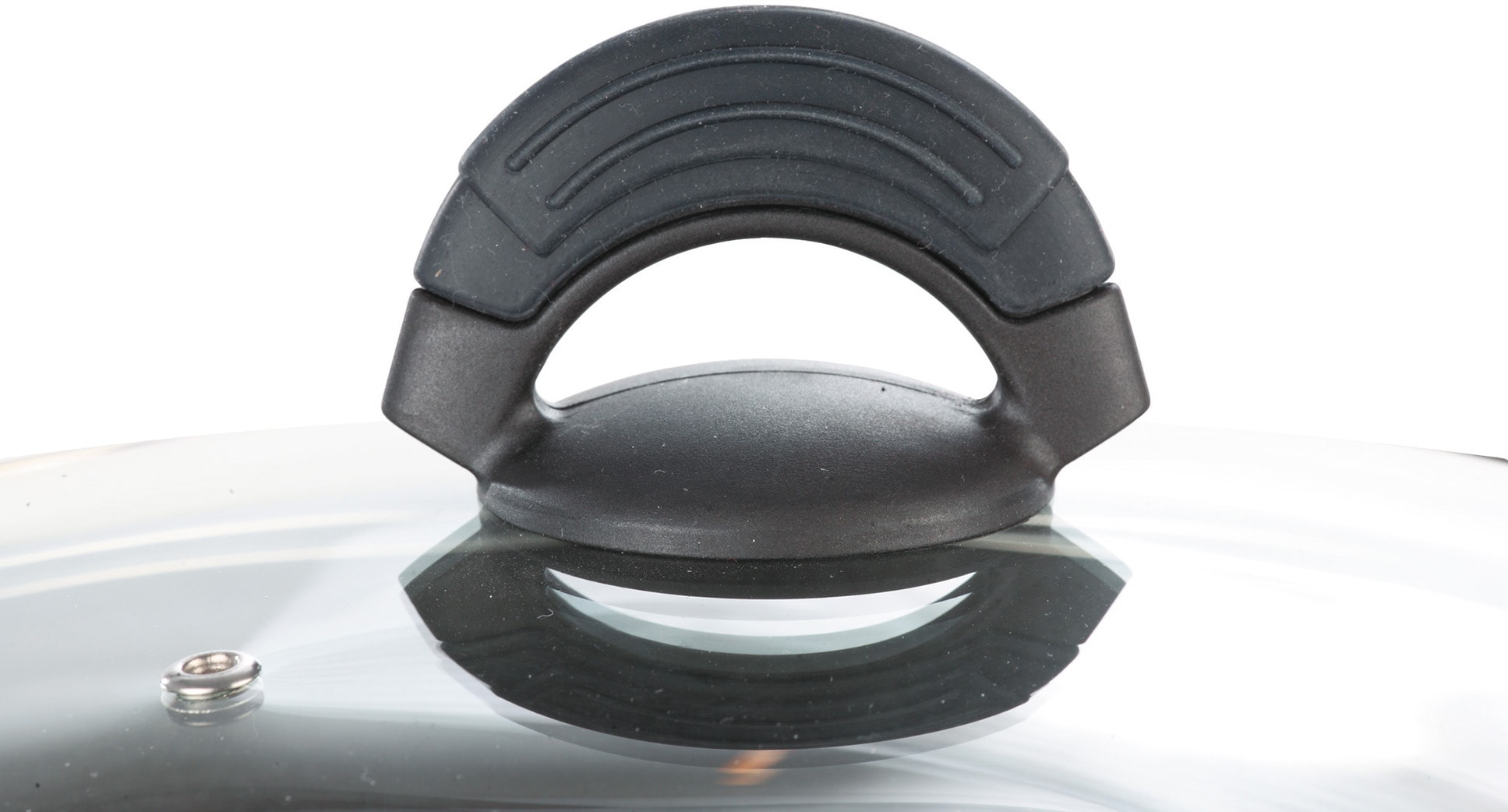GSW Servierpfanne »SilcoGuss noir«, Aluminiumguss, langlebige Antihaft-Versiegelung, Literskala, Ø 28 cm, Induktion