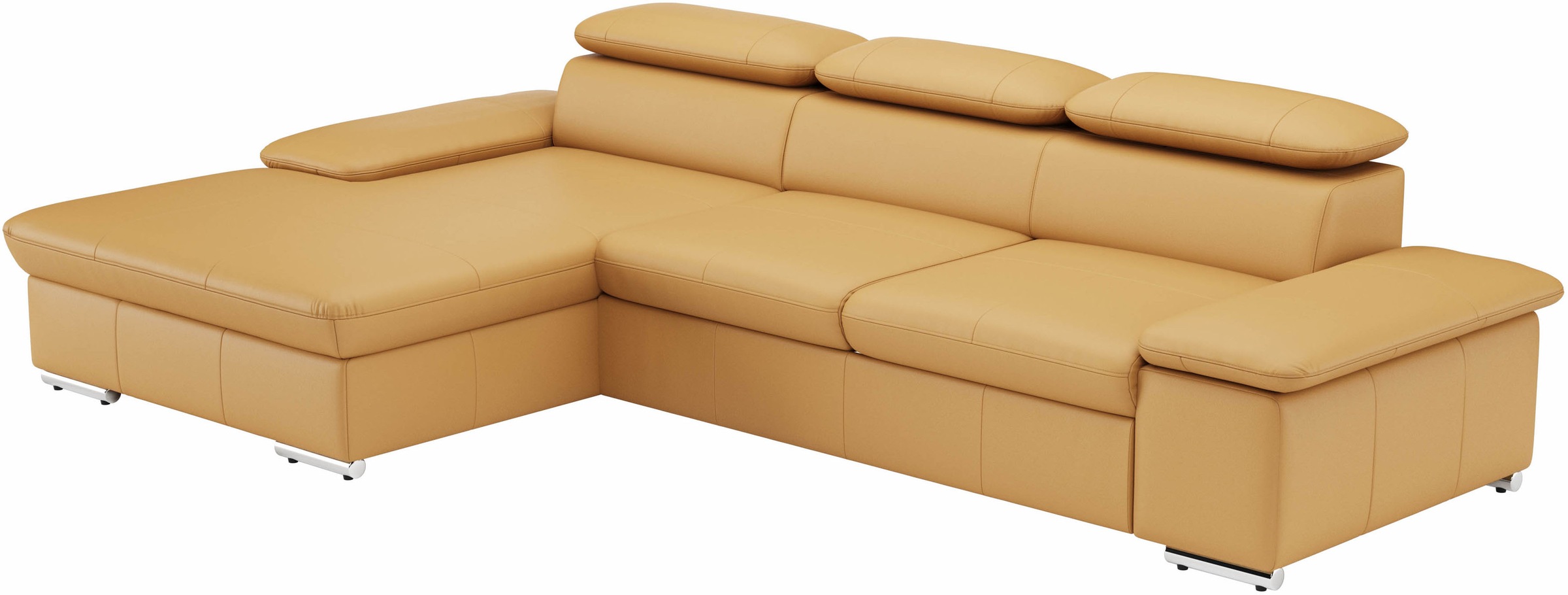 sit&more Ecksofa »Valantine L-Form«, inkl. Kopf- und Armteilverstellung, wahlweise mit Bettfunktion