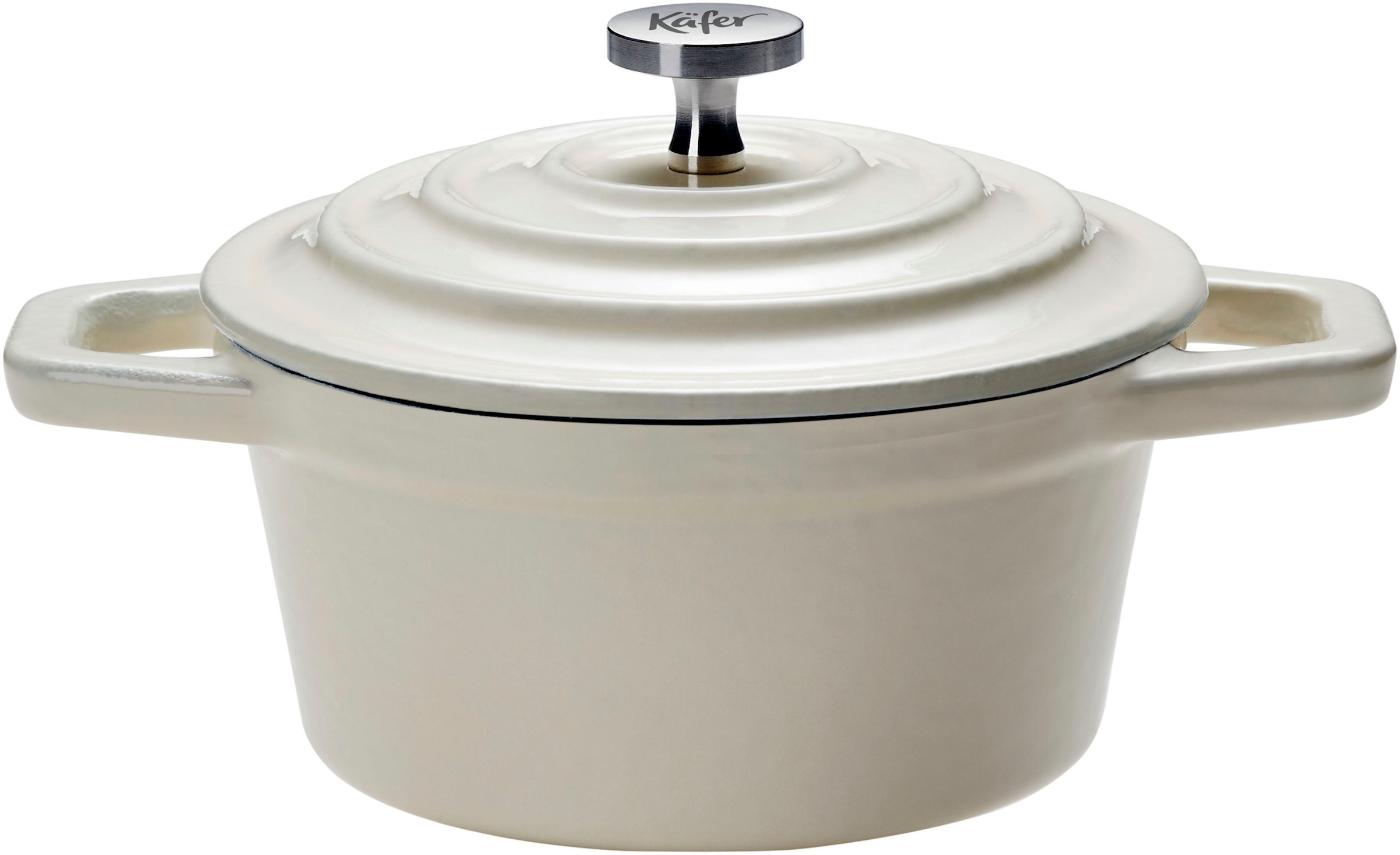 Käfer Serviertopf »Mini-Cocotte« Set, 2 Stk. tlg. Gusseisen