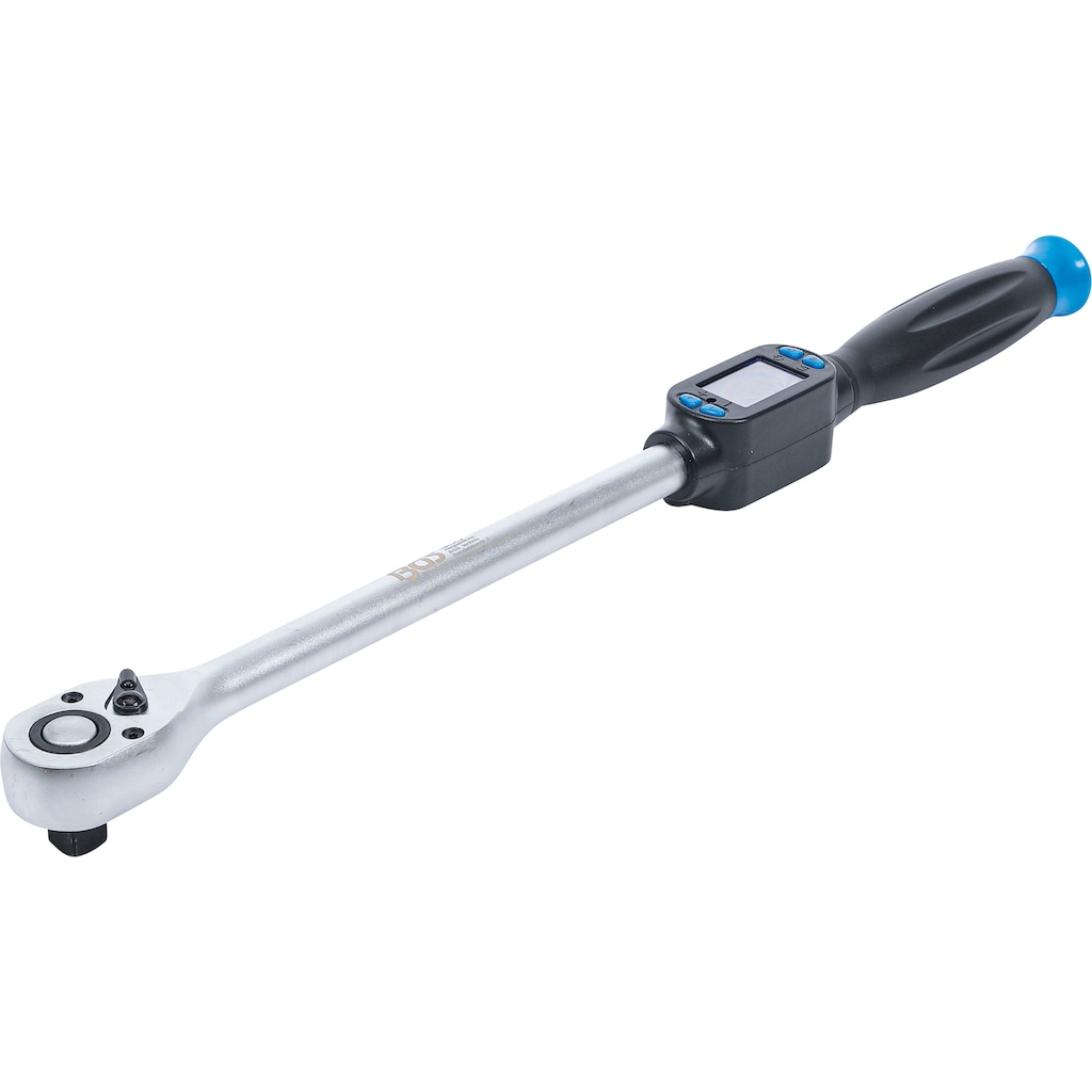 BGS Drehmomentschlüssel »Digitaler Drehmomentschlüssel«, 4,0 - 200 Nm, Abtrieb Außenvierkant 12,5 mm (1/2")