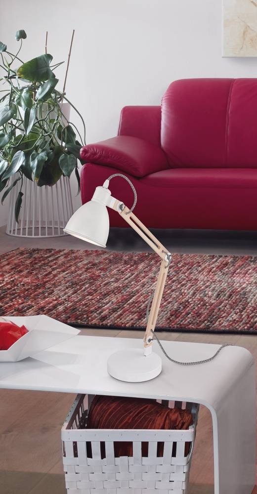 EGLO Tischleuchte »TORONA 1«, 1 flammig, Leuchtmittel E14   ohne Leuchtmitt günstig online kaufen