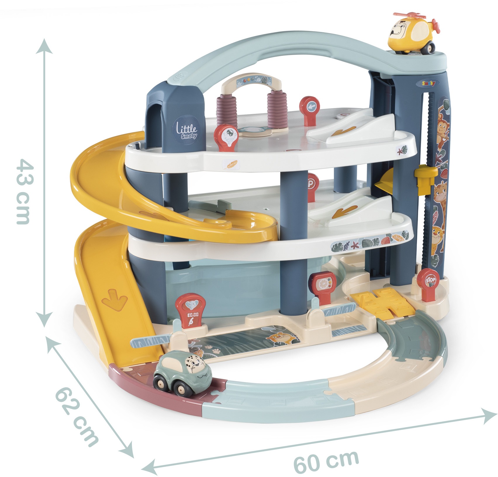 Smoby Spiel-Parkhaus »Little Smoby, Großes Parkhaus«, inklusive 1 Mini-Flitzer