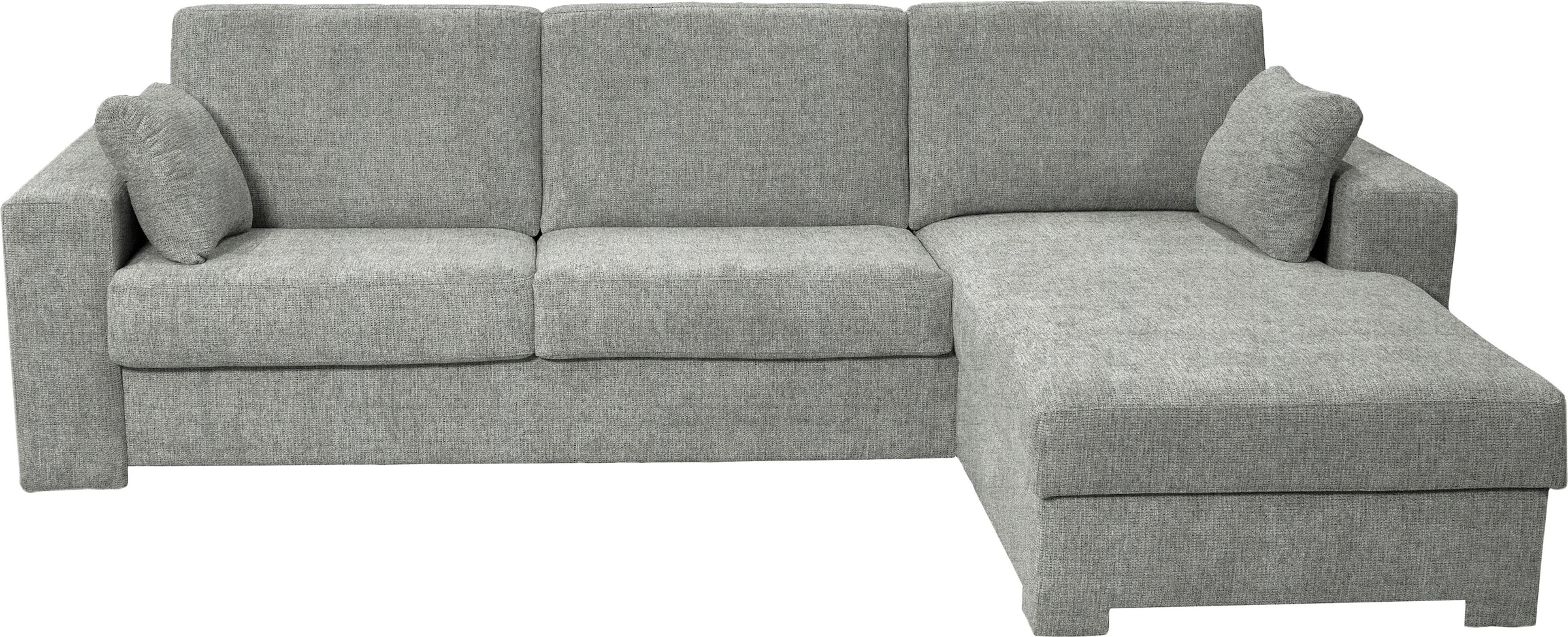 Home affaire Ecksofa Roma "L" Dauerschlaffunktion, mit Unterfederung, Matratzenhöhe 14cm, Liegemaße ca 163x198 cm, L-Form