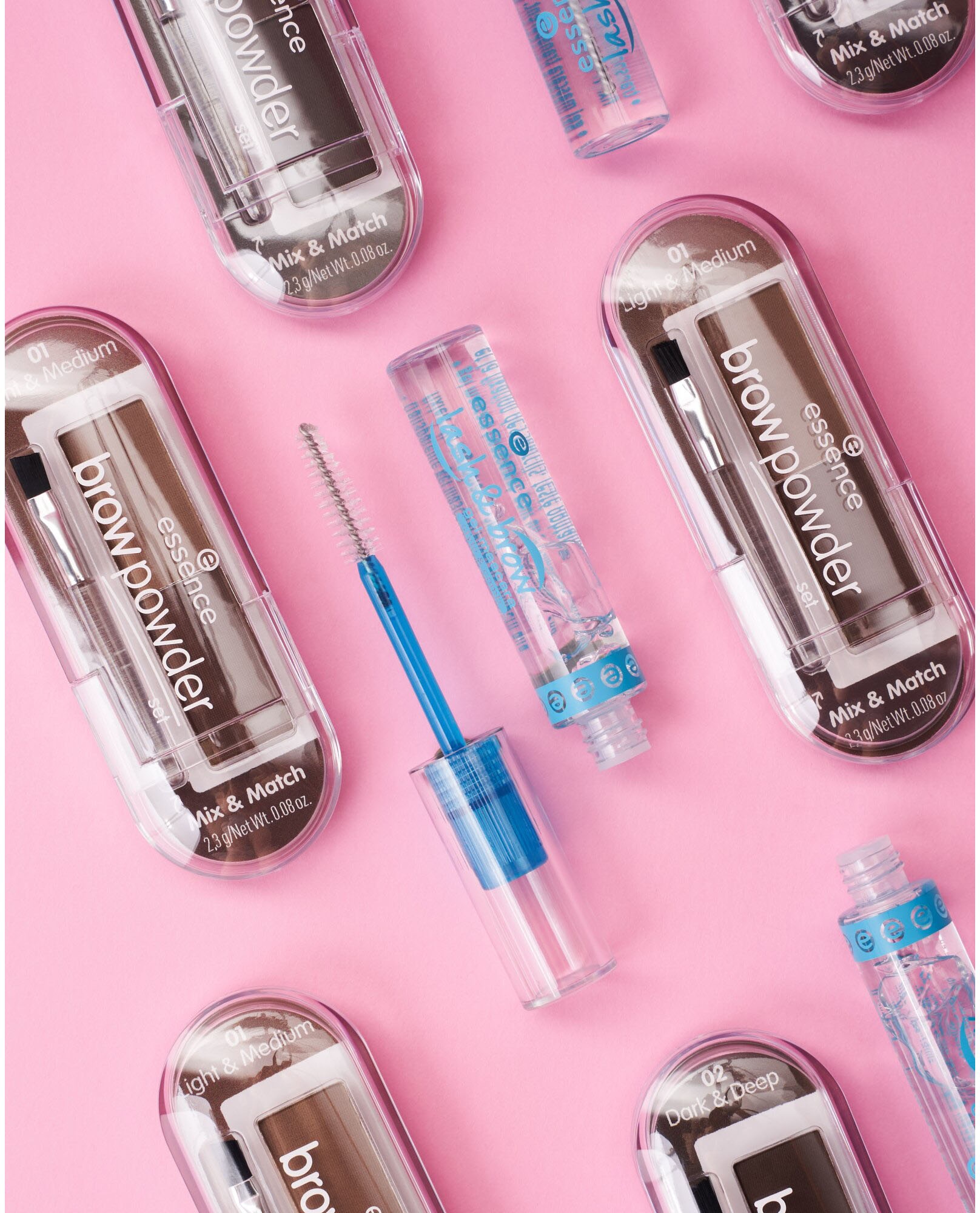 6. Bild von Essence Mascara »lash & brow gel«, (Set, 3 tlg.), Wimperntusche und Augenbrauen-Gel, pflegend