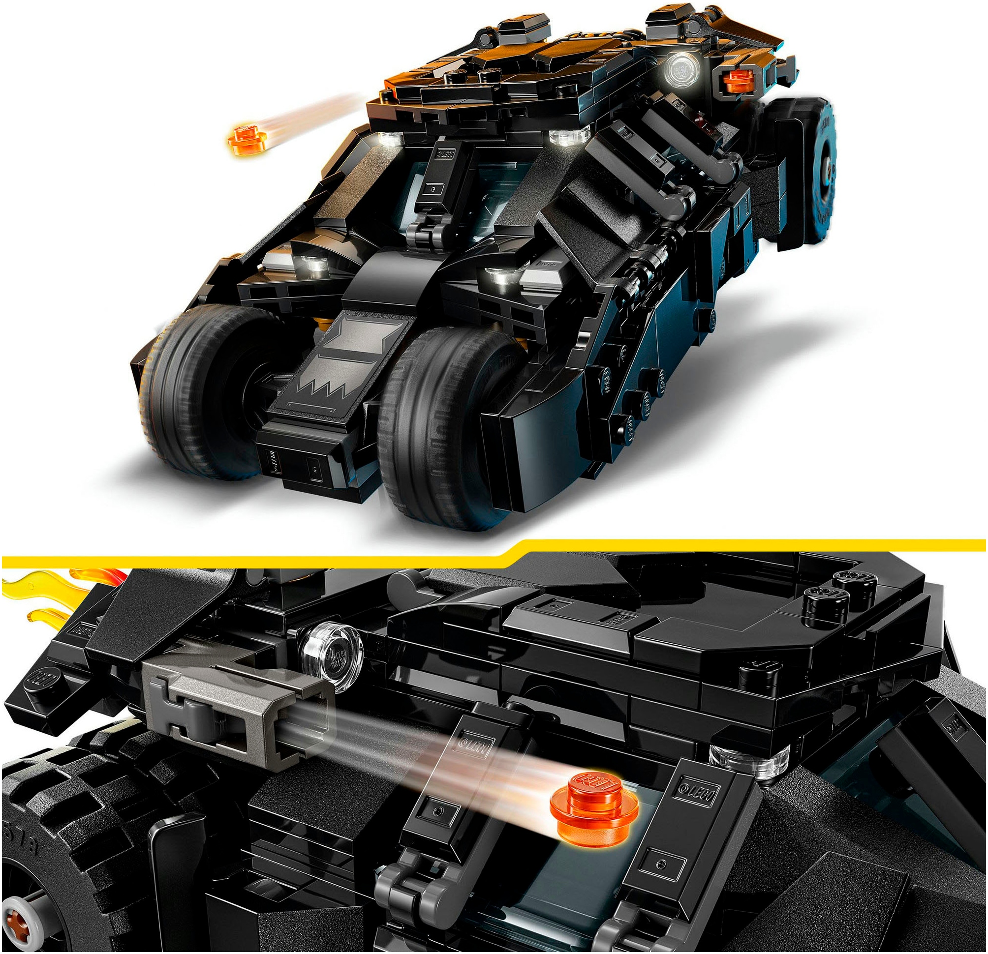 LEGO® Konstruktionsspielsteine »Batman™ Tumbler vs. Two-Face™ & The Joker™ (76303), LEGO Super Heroes«, (429 St.), Made in Europe