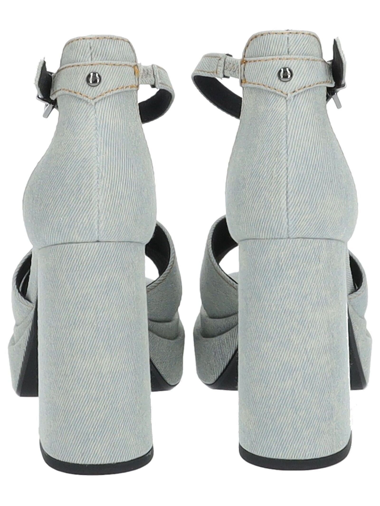 Buffalo High-Heel-Sandalette »Buffalo Sandalen Textil«