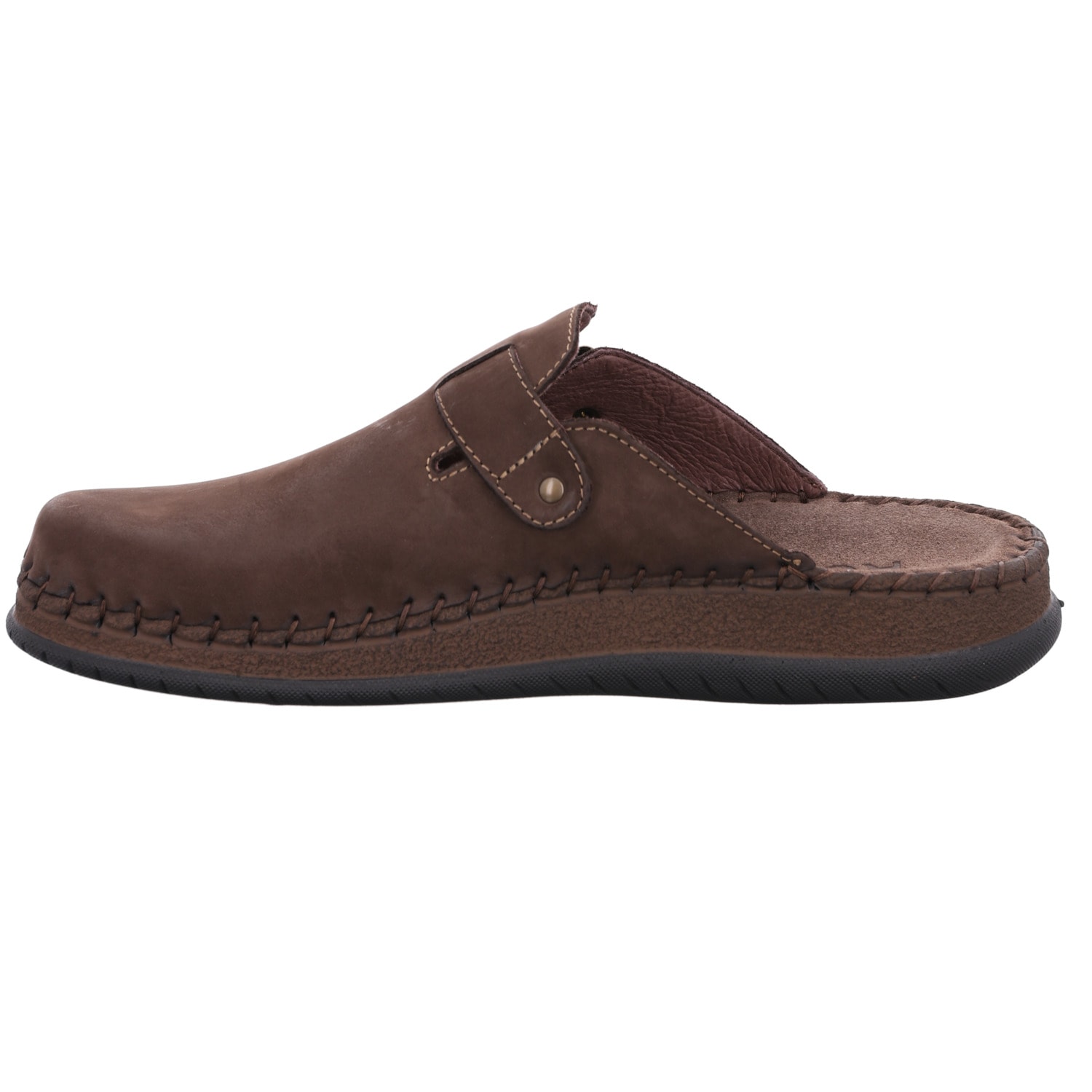 Rohde Clog »ALASSIO«  Hausschuh, Sommerschuh mit aufwändiger Ziernaht