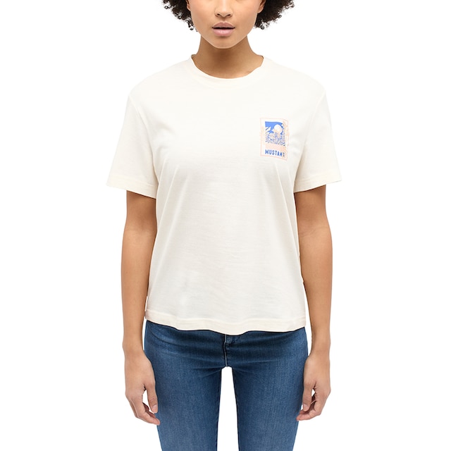 MUSTANG Kurzarmshirt »T-Shirt« online bei