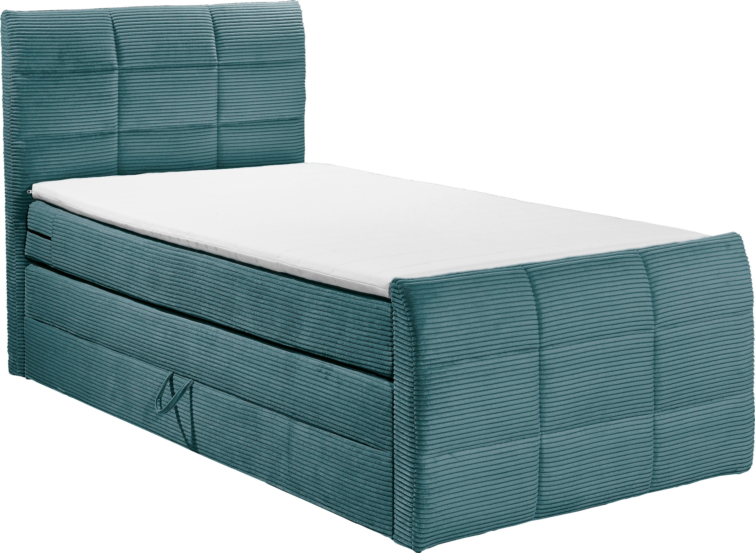 ED EXCITING DESIGN Boxspringbett »Bolivia«, harte Seite mit Kokosmatte, weiche Seite mit Filzabdeckung