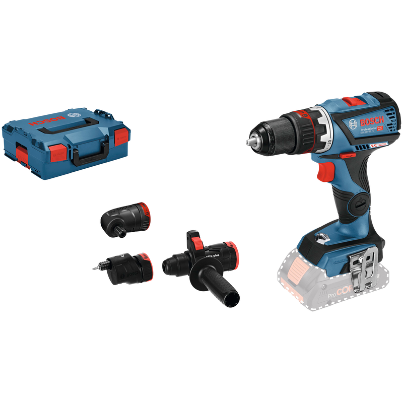 BOSCH PROFESSIONAL Akku-Schrauber »GSR 18V-60 FC Professional« ohne Akku und Ladegerät blau