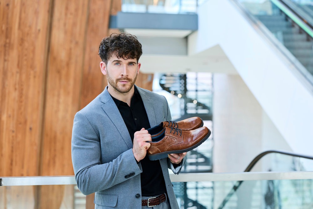 Rieker Schnürschuh  Halbschuh, Business-Schnürer, Anzugschuh mit Blockabsatz
