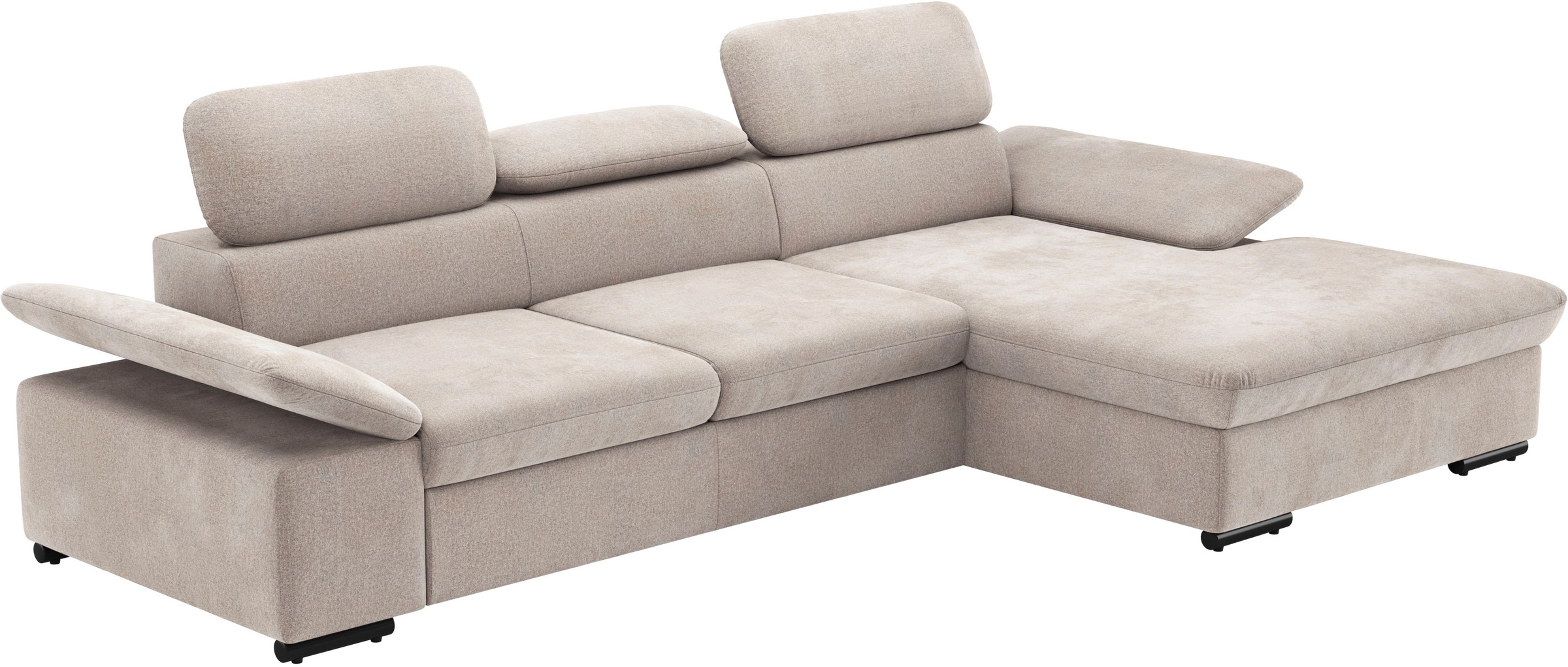 sit&more Ecksofa »Alcudia L-Form«, wahlweise mit Bettfunktion