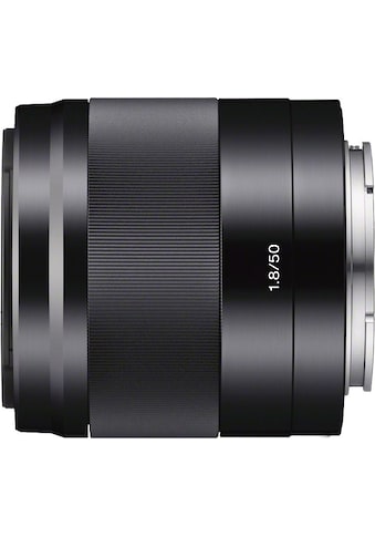 Sony Objektiv »SEL-50F18 E-Mount Standard Festbrennweite«, E 50mm F1.8, OSS, APS-C kaufen