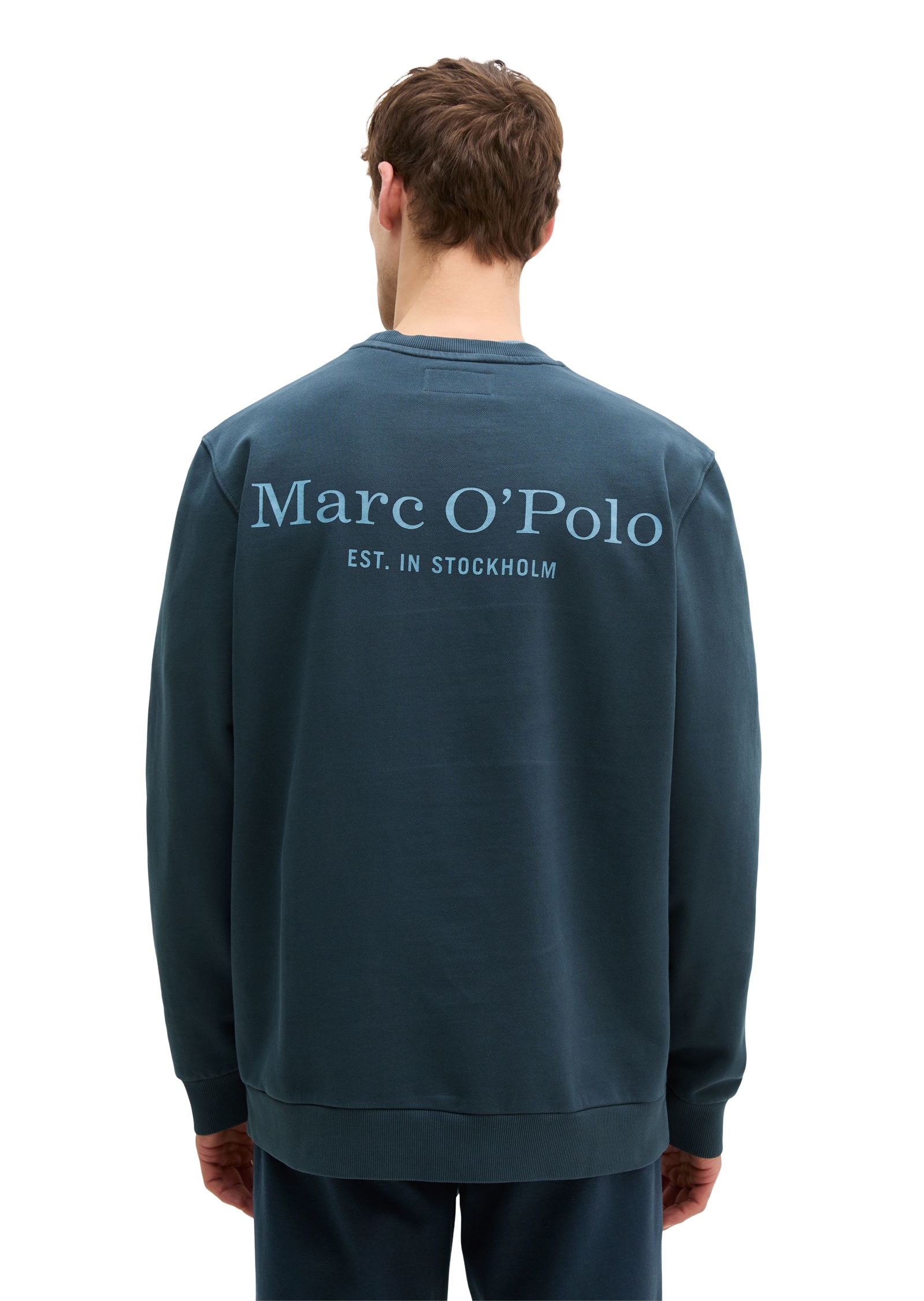 Marc O'Polo Sweatshirt , regular fit mit Logoprint auf der Rückseite
