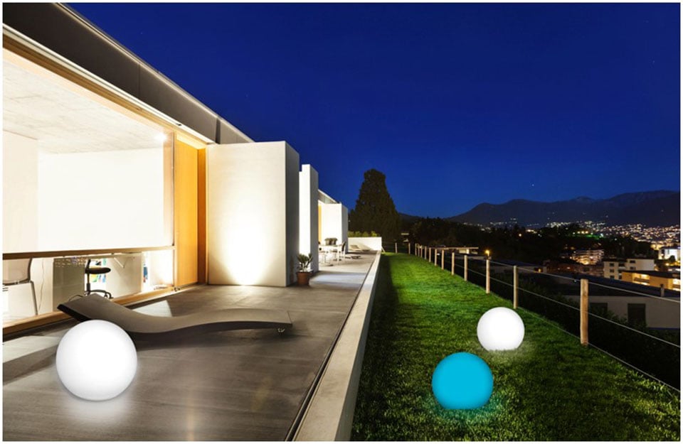 BONETTI LED Gartenleuchte »LED Solar Kugelleuchte 40 cm«, schwimmfähig auf  Raten kaufen