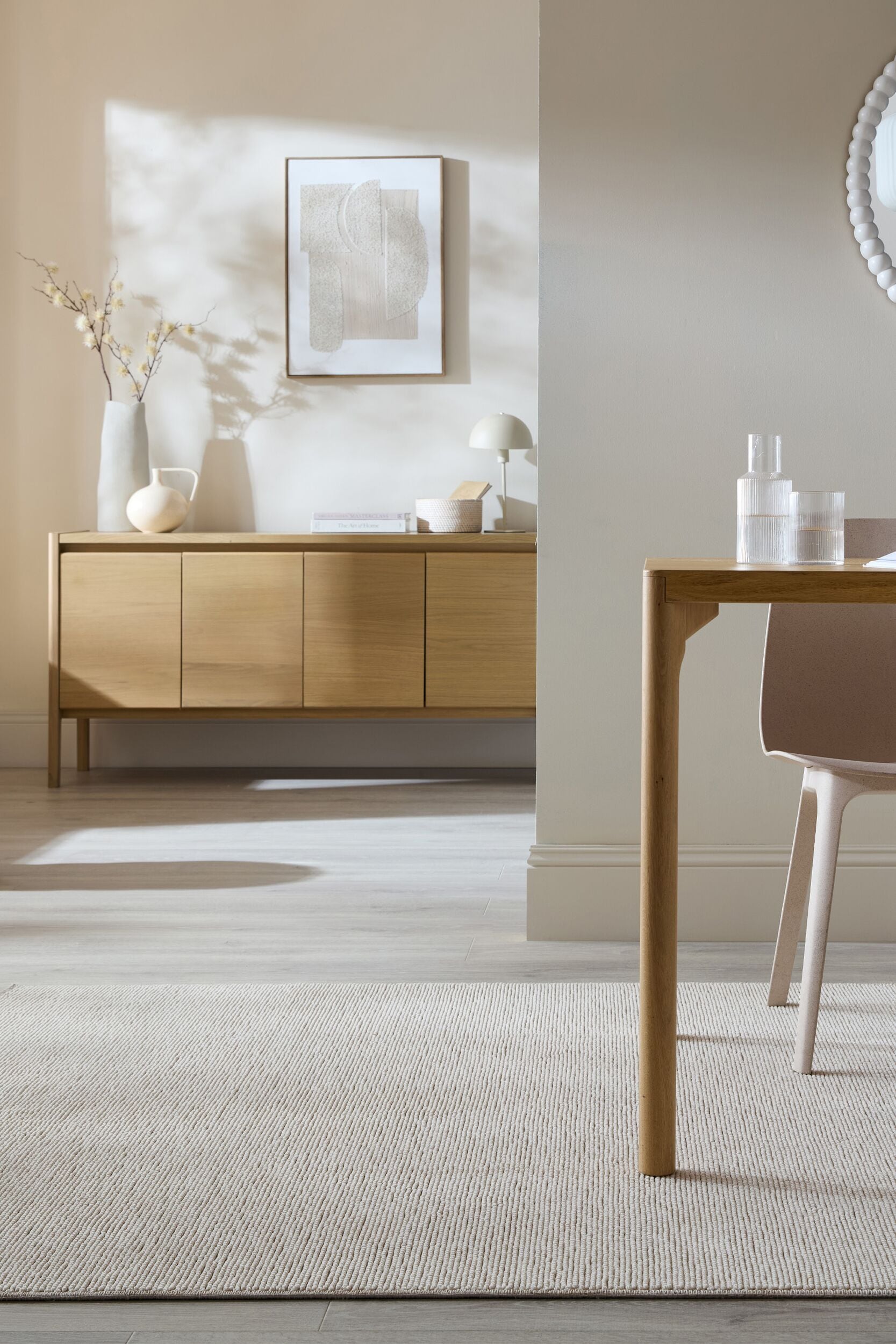 FLAIR RUGS Teppich »LINEAR WASHABLE« rechteckig 9 mm Höhe