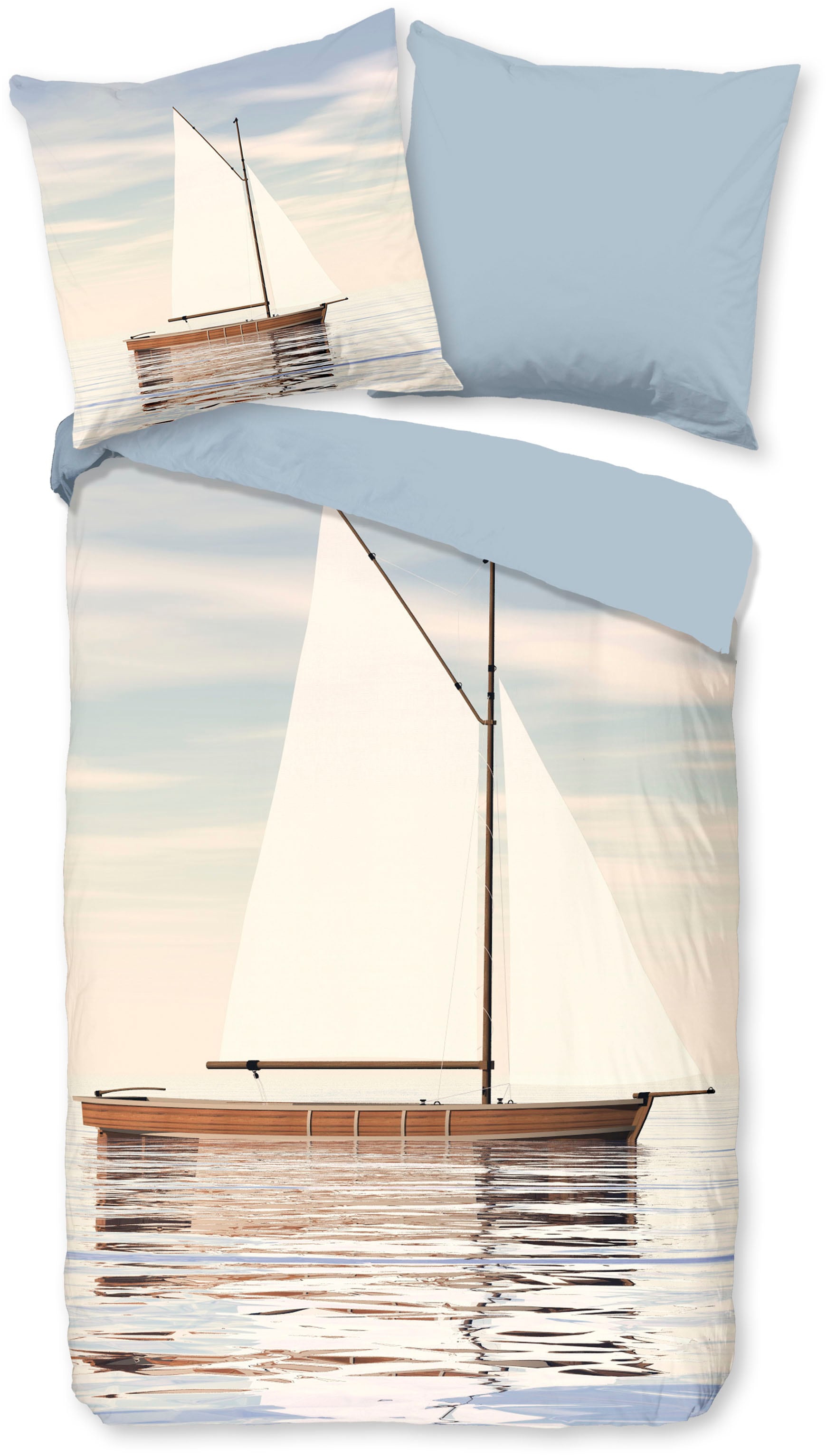 good morning Wendebettwäsche »Merii«, 100% Baumwolle, Renforcé, Reißverschl günstig online kaufen