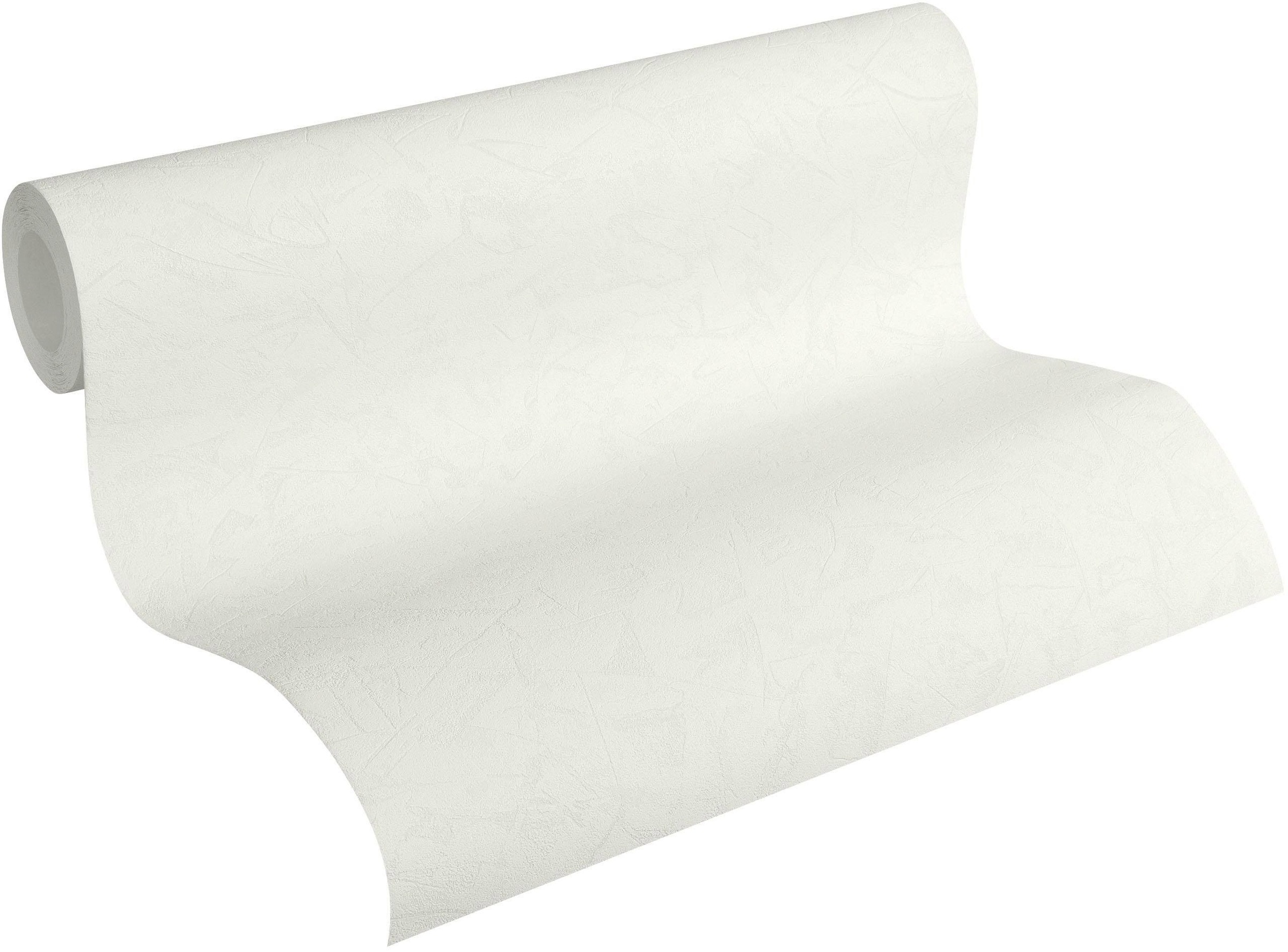 living walls Vliestapete »Happy Spring« einfarbig | uni | unifarben strukturiert Tapete einfarbig Tapeten Wohnzimmer Schlafzimmer Küche Flur Design