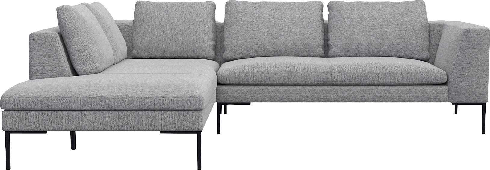 FLEXLUX Ecksofa »Loano, superbequemer Sitzkomfort durch Kaltschaum im Sitz« günstig online kaufen