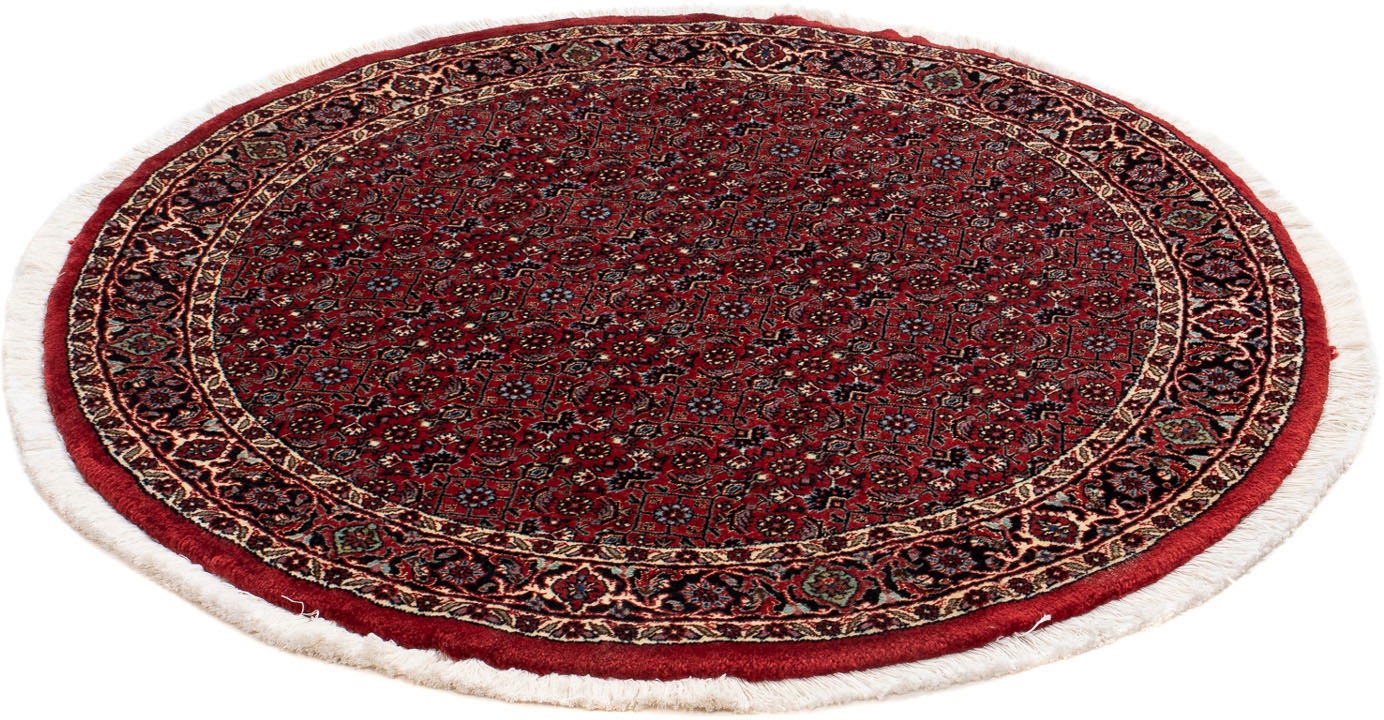 morgenland Orientteppich »Perser - Bidjar rund - 105 x 105 cm - dunkelrot«, günstig online kaufen