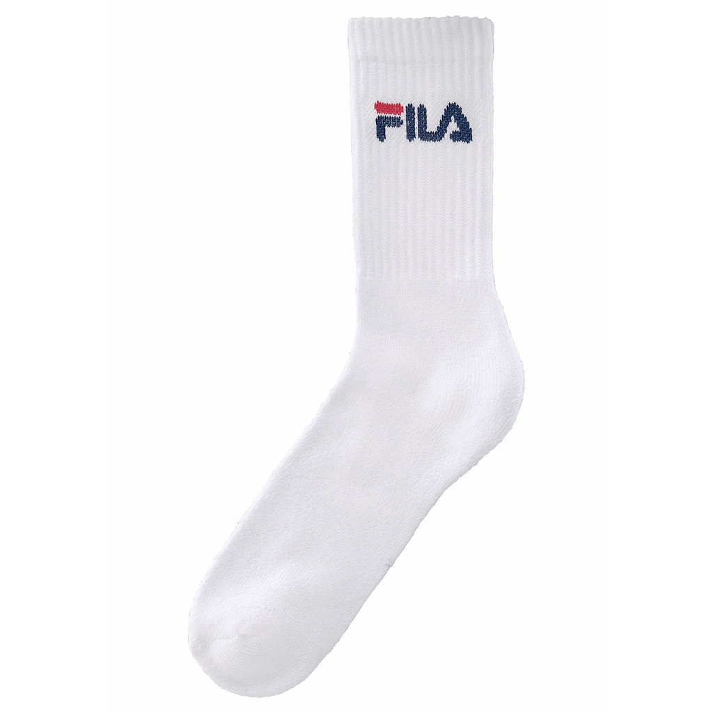 Fila Tennissocken, (3 Paar), mit verstärkten Belastungszonen