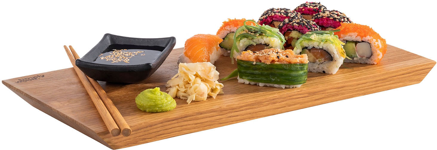 APS Tablett »Simply Wood«, vielseitige Sushi Nutzung, Raten für kaufen auf z.B