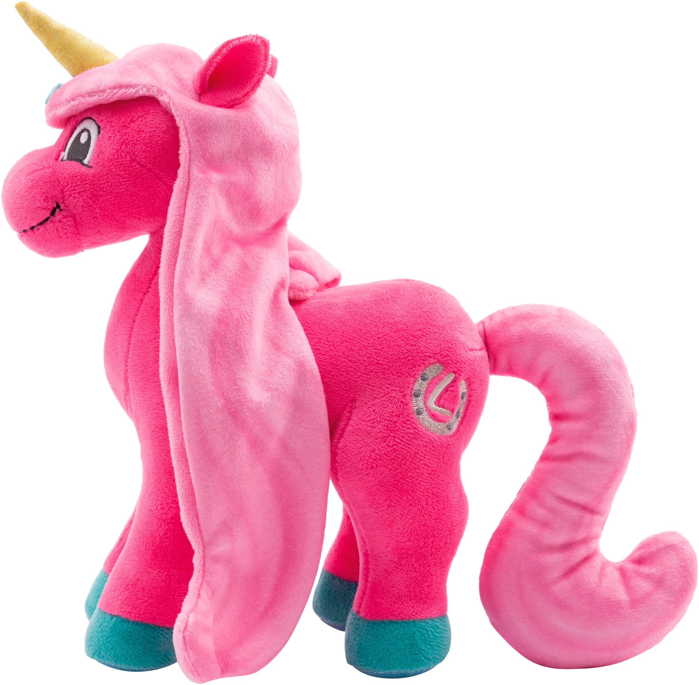 Nici Kuscheltier »Lissy PONY, Einhorn Antonia pink-rosa, 22 cm«, stehend