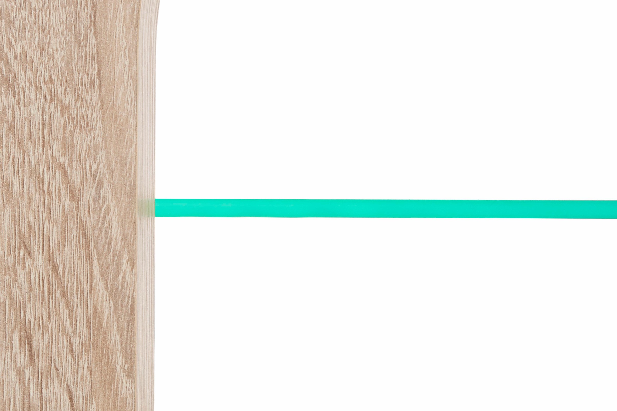 PRO Line Couchtisch, aus Holz, mit Rollen, Ablageboden Glas mit LED  Beleuchtung auf Raten kaufen