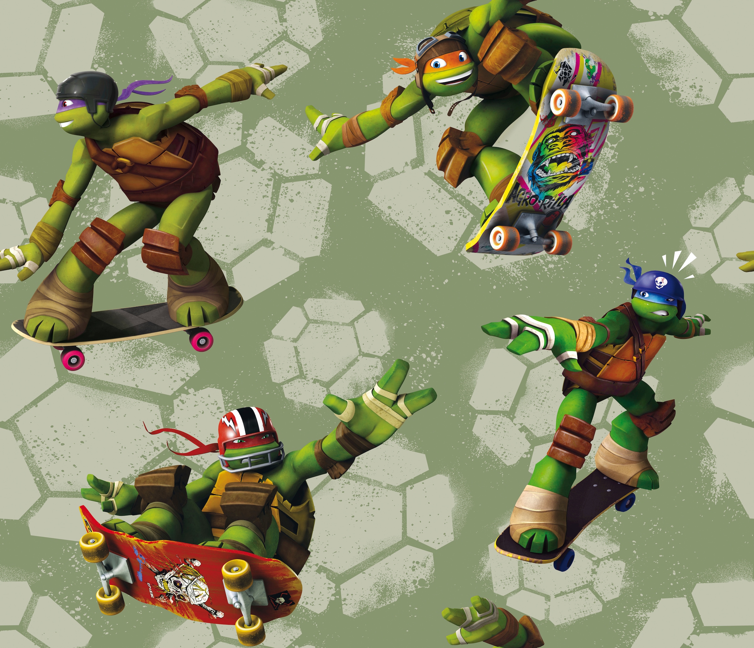 Wirth Schiebegardine »Turtles«, (1 St.), Nickelodeon
