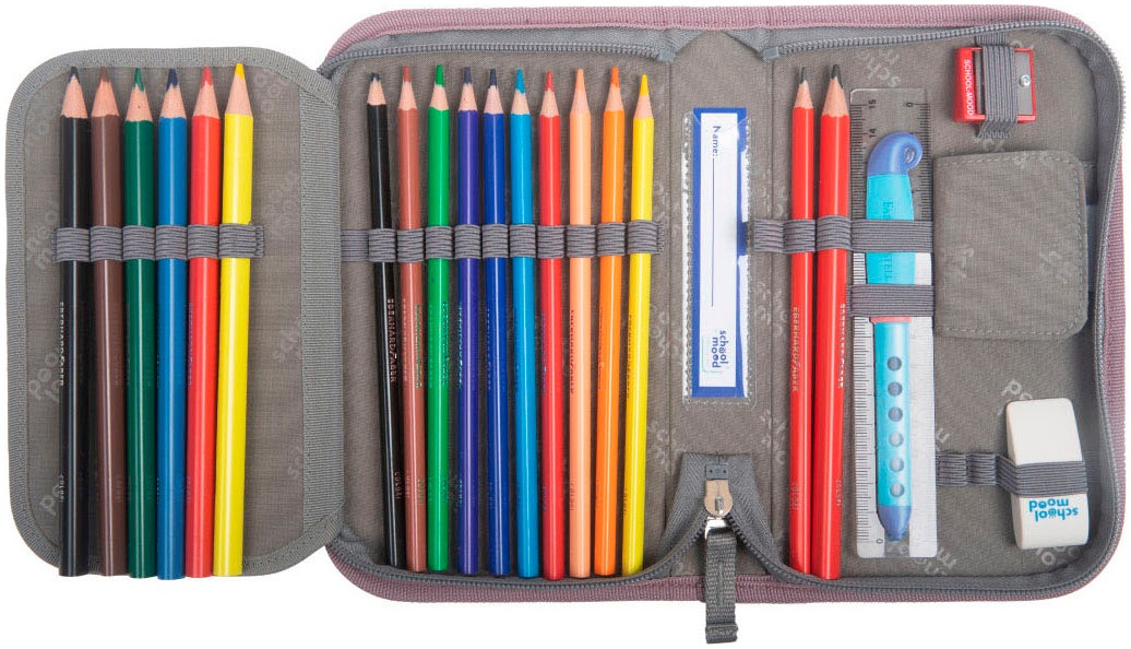 SCHOOL-MOOD® Schulranzen »Timeless, Calamary«, retroreflektierende Flächen, aus recyceltem Material