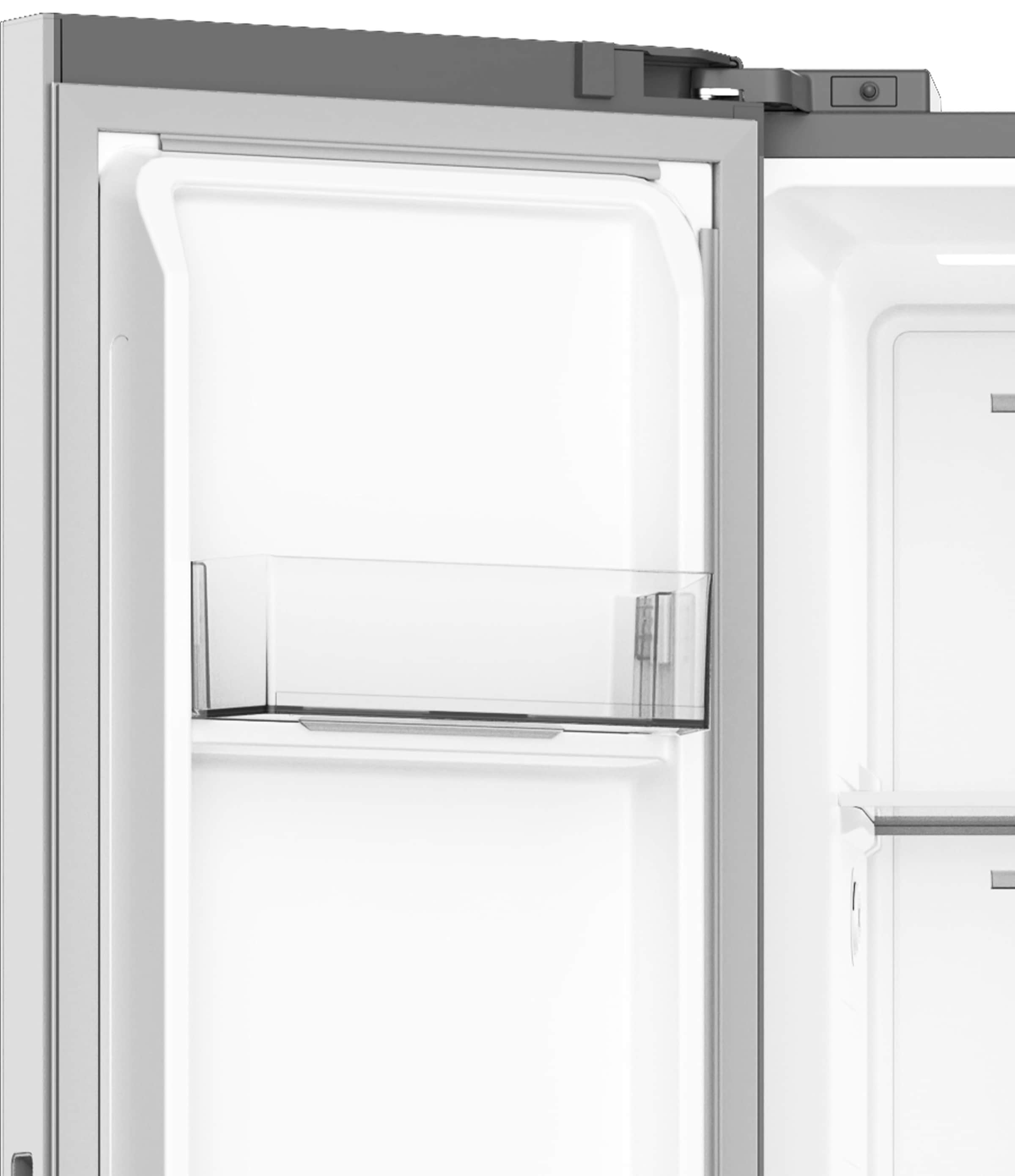Amica Side-by-Side »SBSN 397 180 E« 179 cm hoch 91 cm breit 535 Liter Nutzinhalt - viel Platz für frische und gefrorene Vorräte