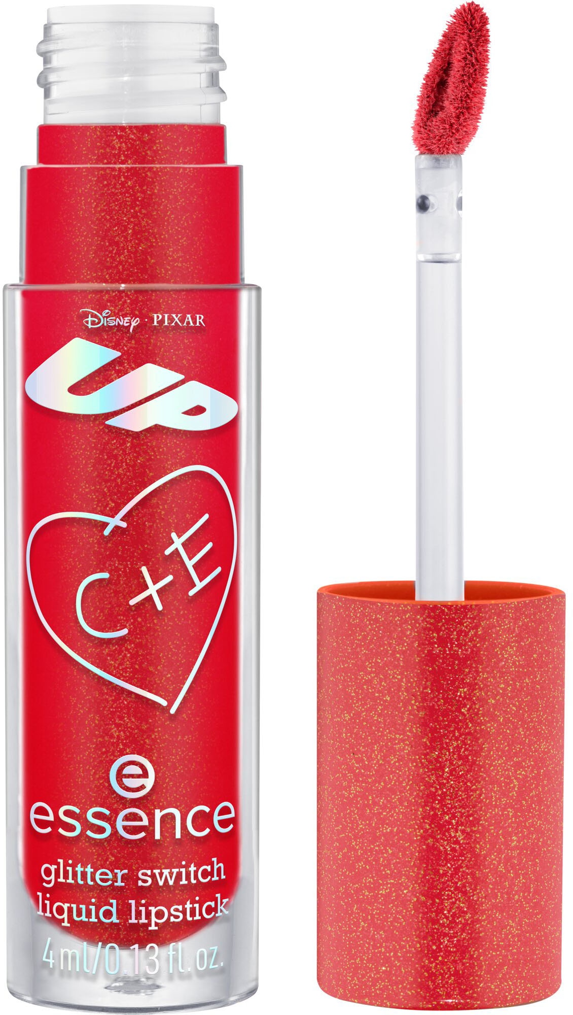 Essence Lippenstift »Disney Pixar Up glitter switch liquid lipstick«, (Set, 3 tlg.), mit intensiver Farbabgabe