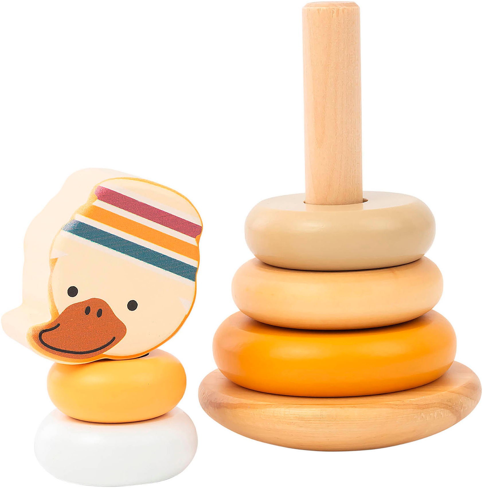 Sterntaler® Stapelspielzeug »Edda Stapelturm Holz« FSC® - schützt Wald