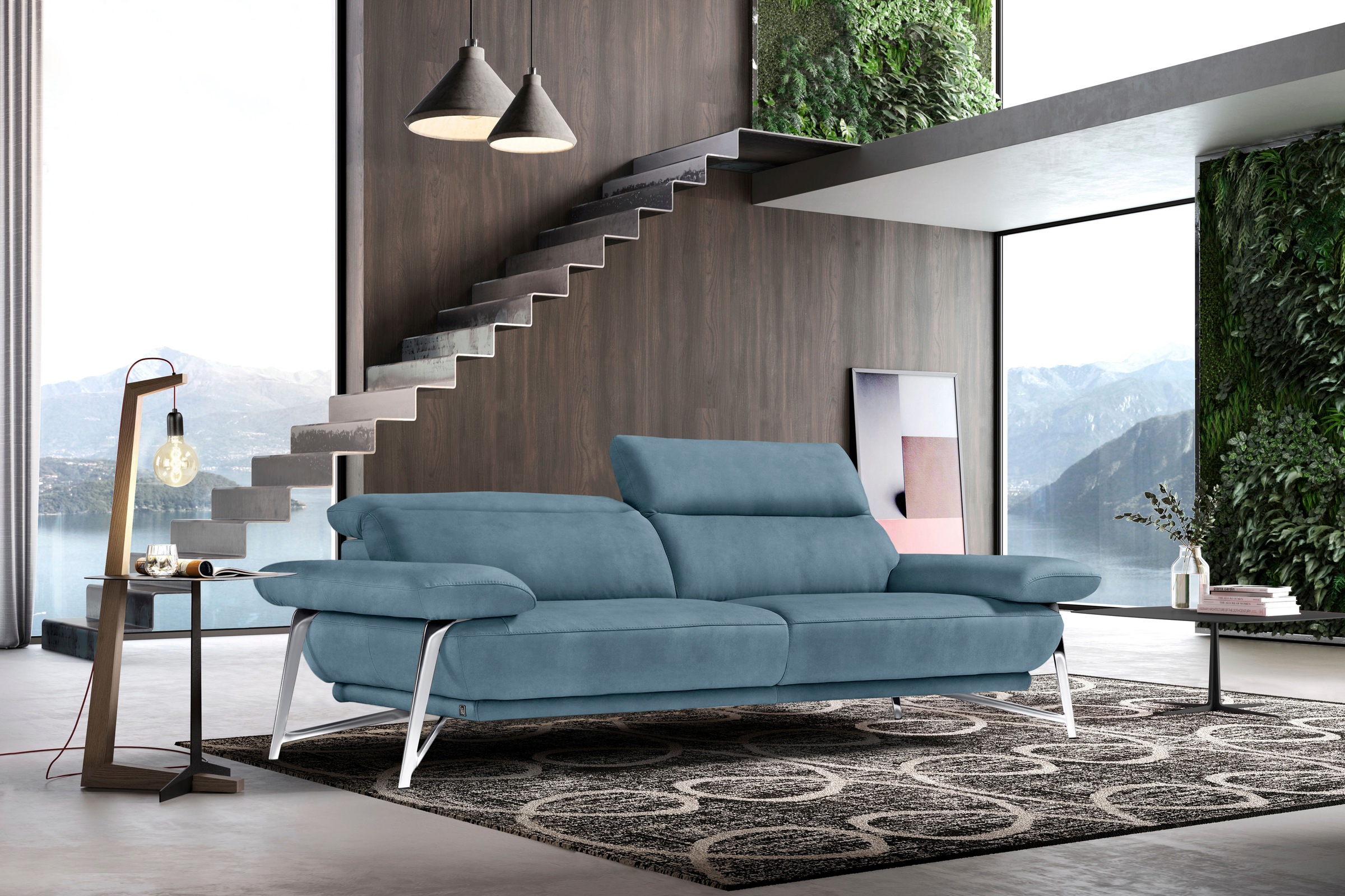 Egoitaliano 2,5-Sitzer »Anais, Designsofa mit erstklassigem Sitzkomfort, Fu günstig online kaufen
