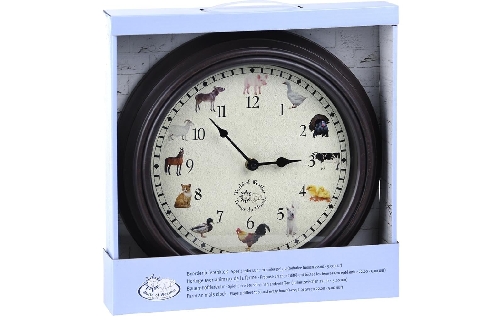esschert design Wanduhr »Esschert Design«