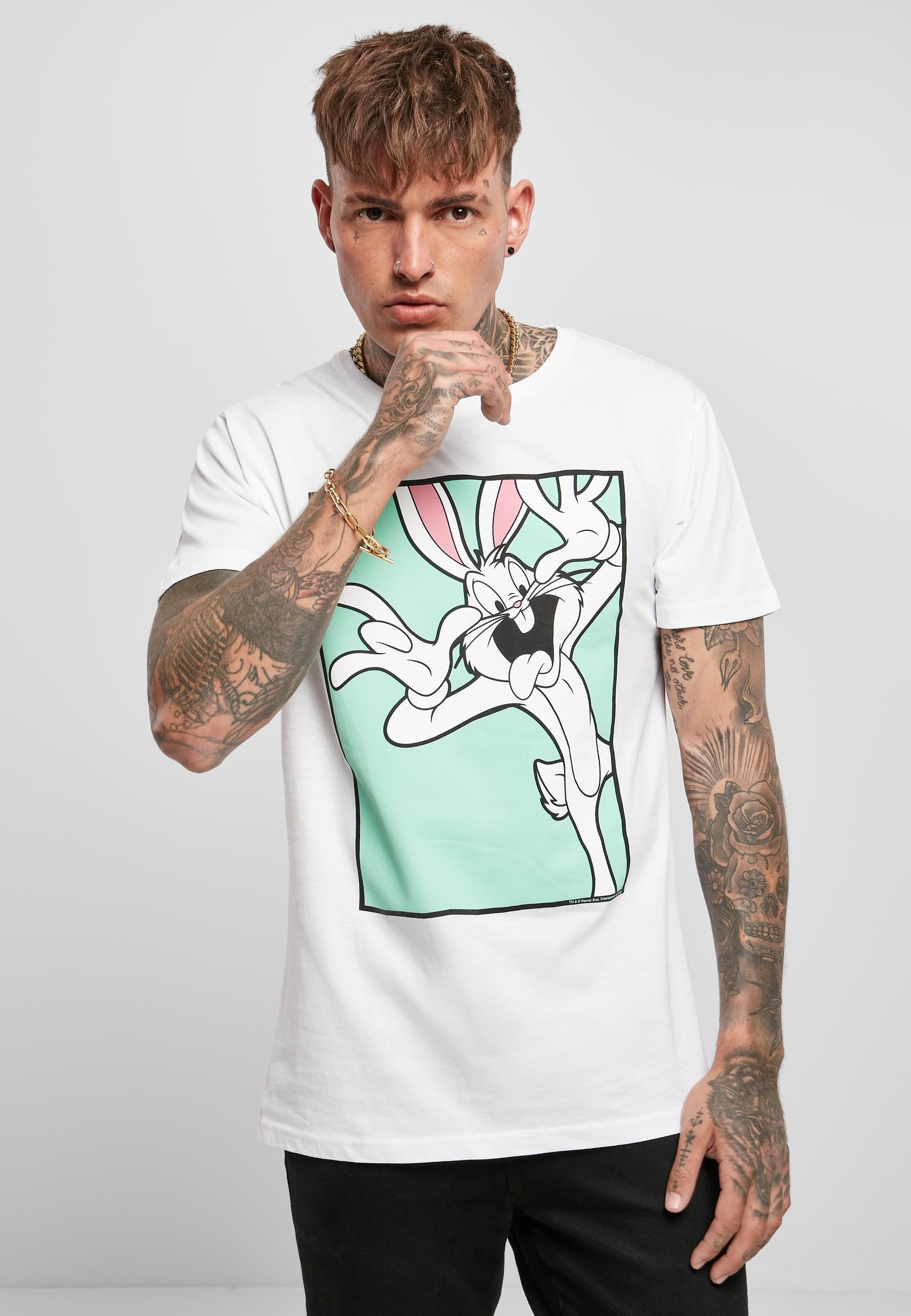 Merchcode T-Shirt »Merchcode Herren Looney Tunes Bugs Bunny Funny Face Tee« 1 Stk. tlg.