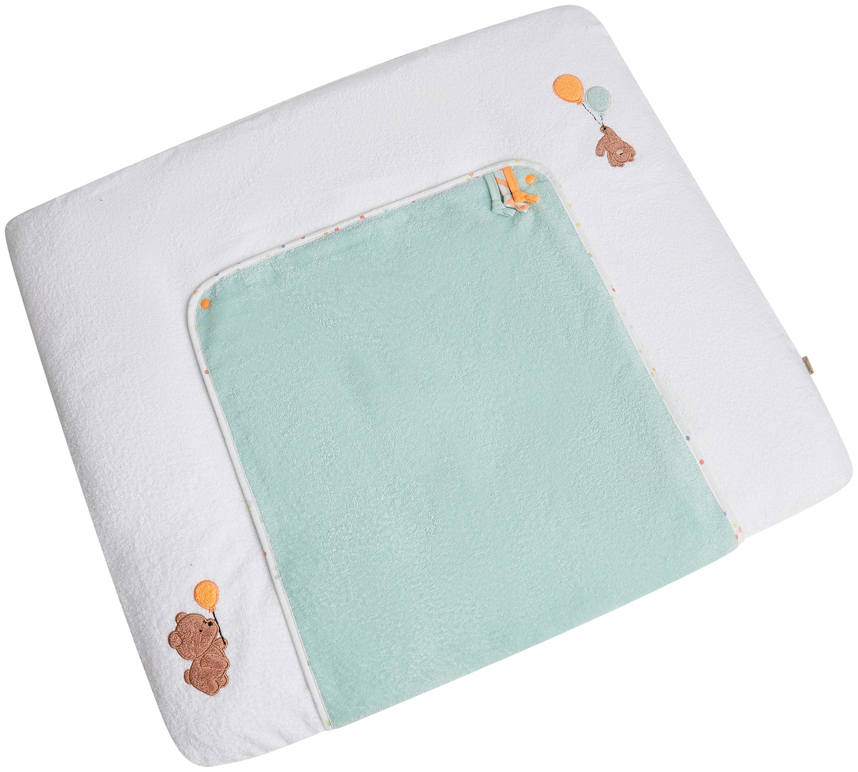 Sterntaler® Wickelauflagenbezug »BÄR Bo« für Wickelunterlagen 80 x 90 cm